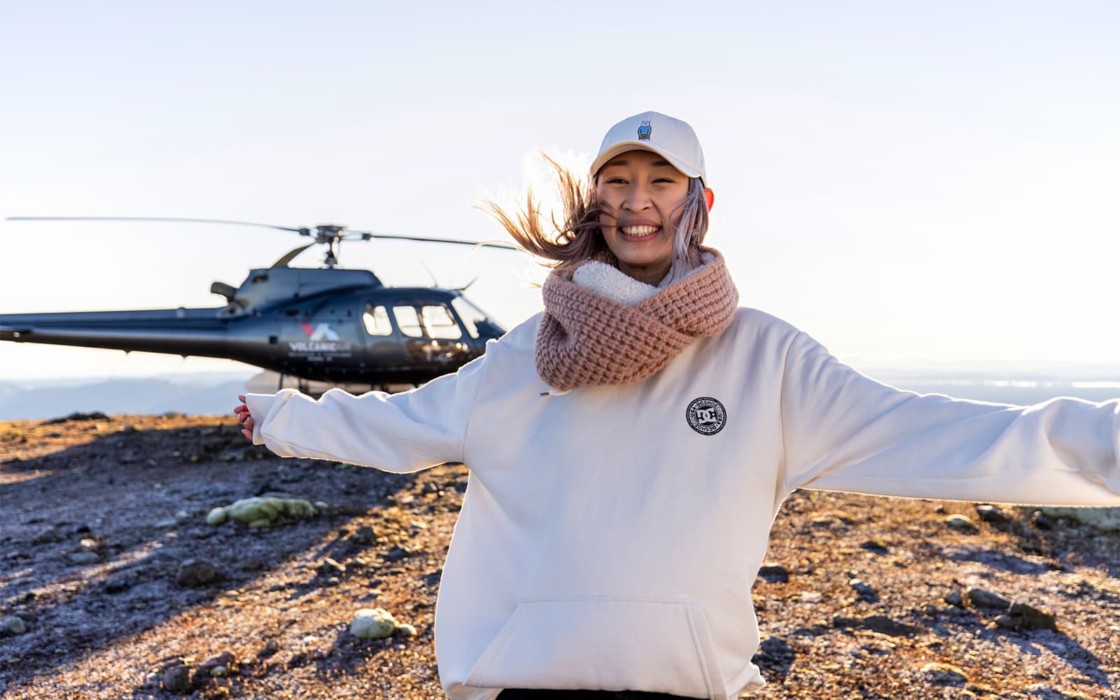 Guided Tour of Mount Tarawera by Helicopter with Volcanic Summit Walk
