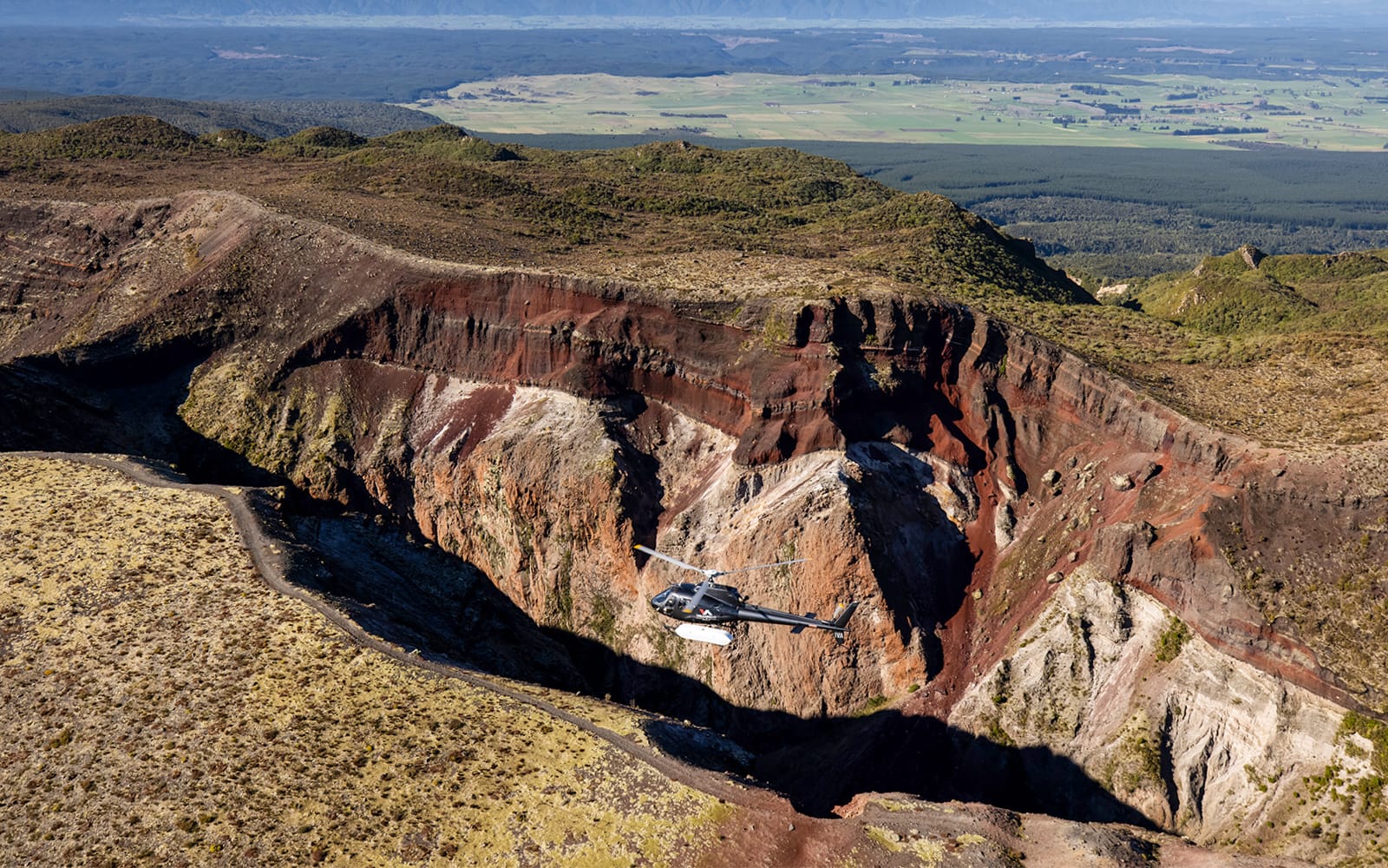 Guided Tour of Mount Tarawera by Helicopter with Volcanic Summit Walk tickets in Rotorua - Activities | TickYourList