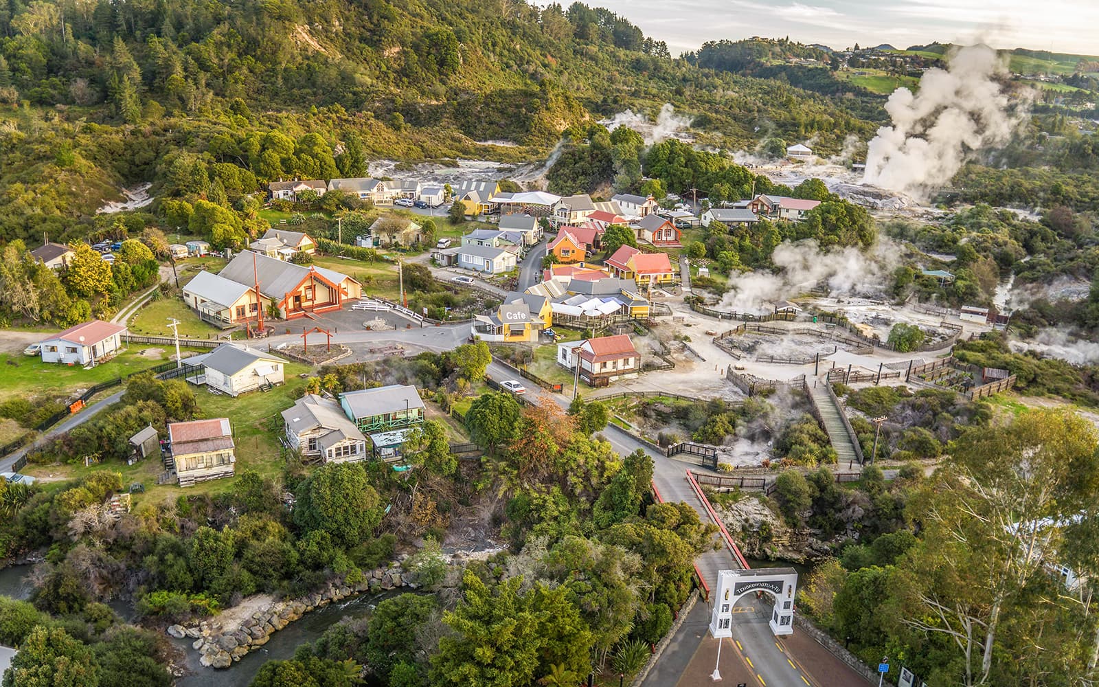 Whakarewarewa Living Maori Village Guided Tour