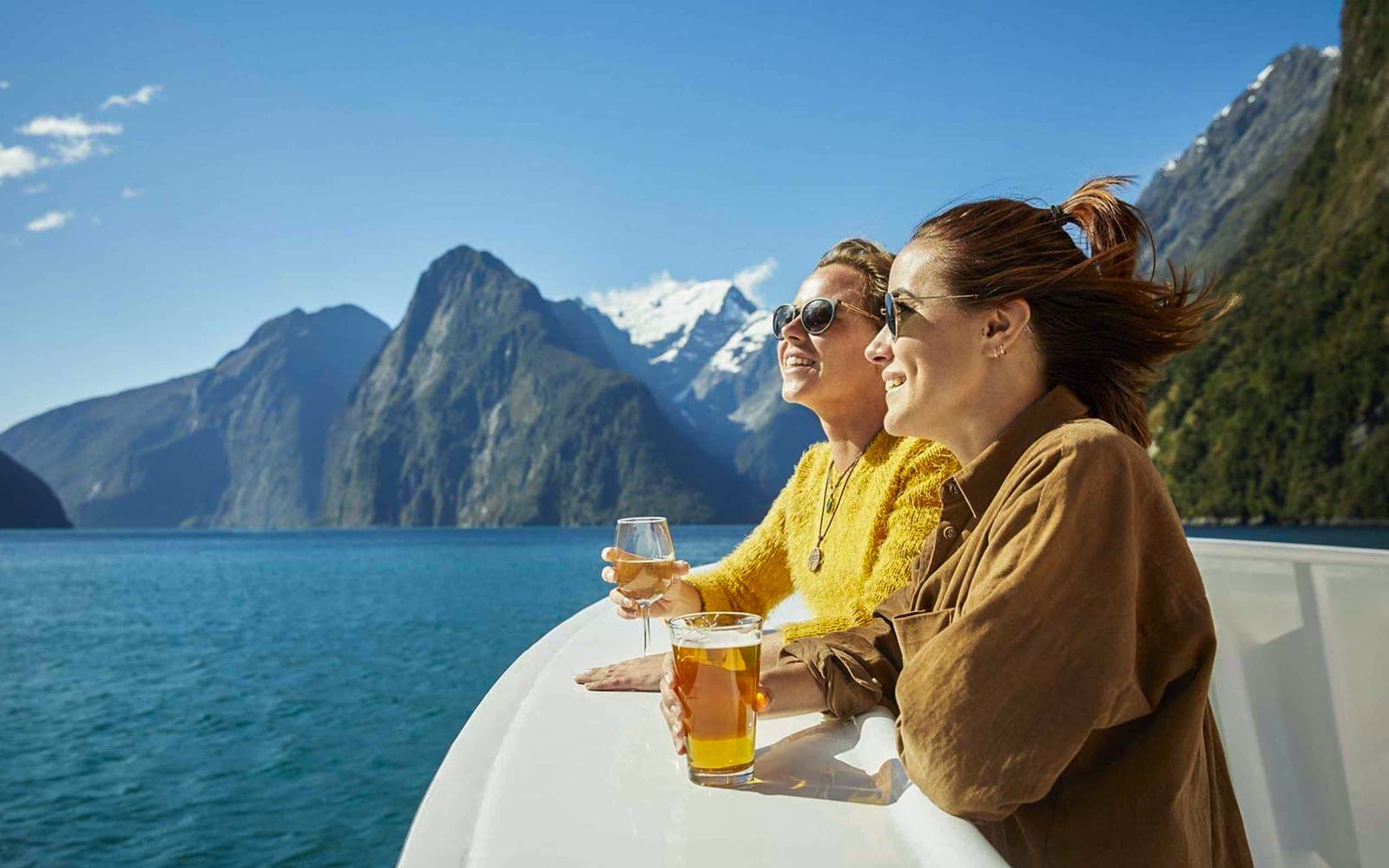 Premium Milford Sound Cruise with Gourmet Canapes & Sparkling Wine