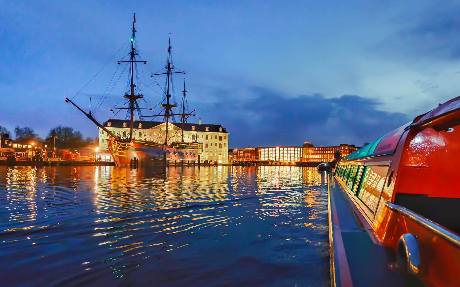 Amsterdam: Canal Cruise with Wine and Cheese tickets in Amsterdam - Activities | TickYourList