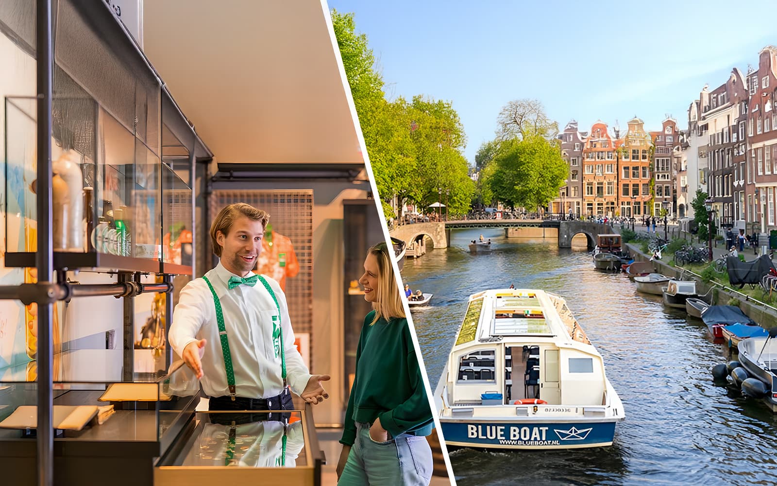 Combo: Heineken Experience Tickets + 75-Min Canal Cruise