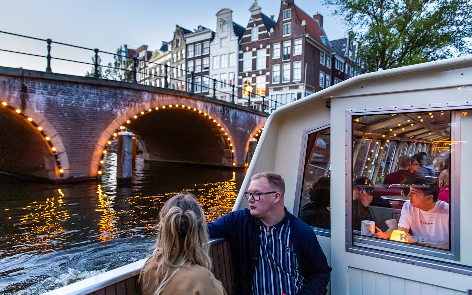 Amsterdam: 1.5 Hour Evening Canal Cruise tickets in Amsterdam - Activities | TickYourList