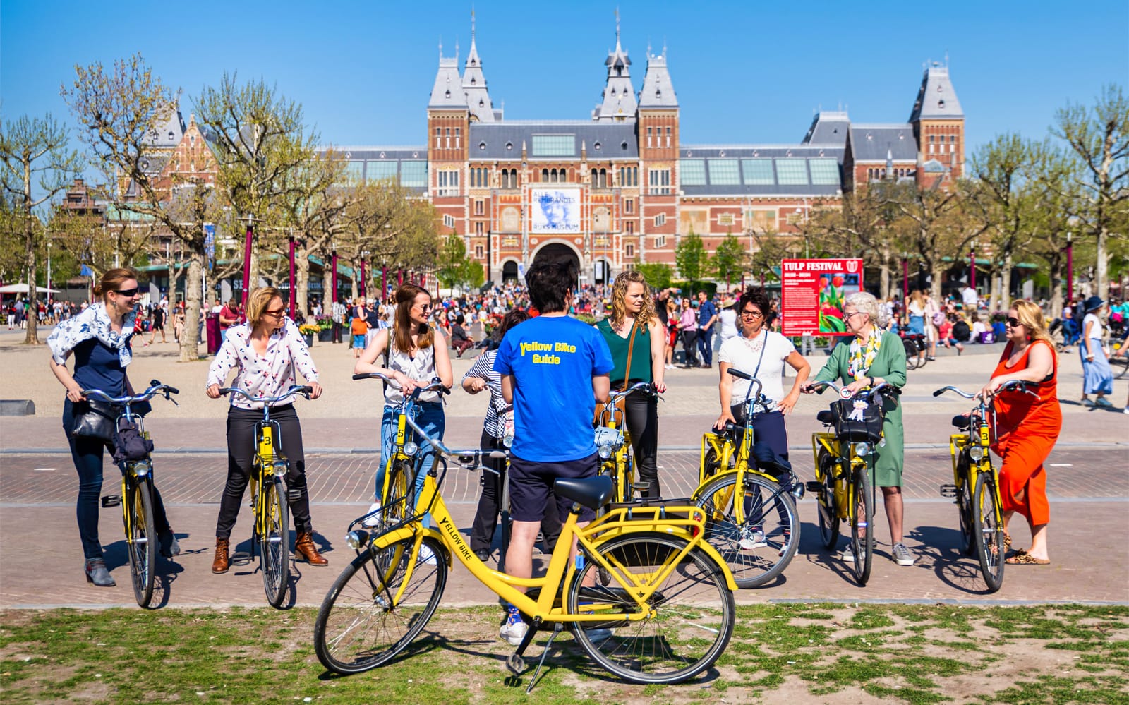 Guided Sightseeing Bike Tour of Amsterdam - Small Group tickets in Amsterdam - Activities | TickYourList