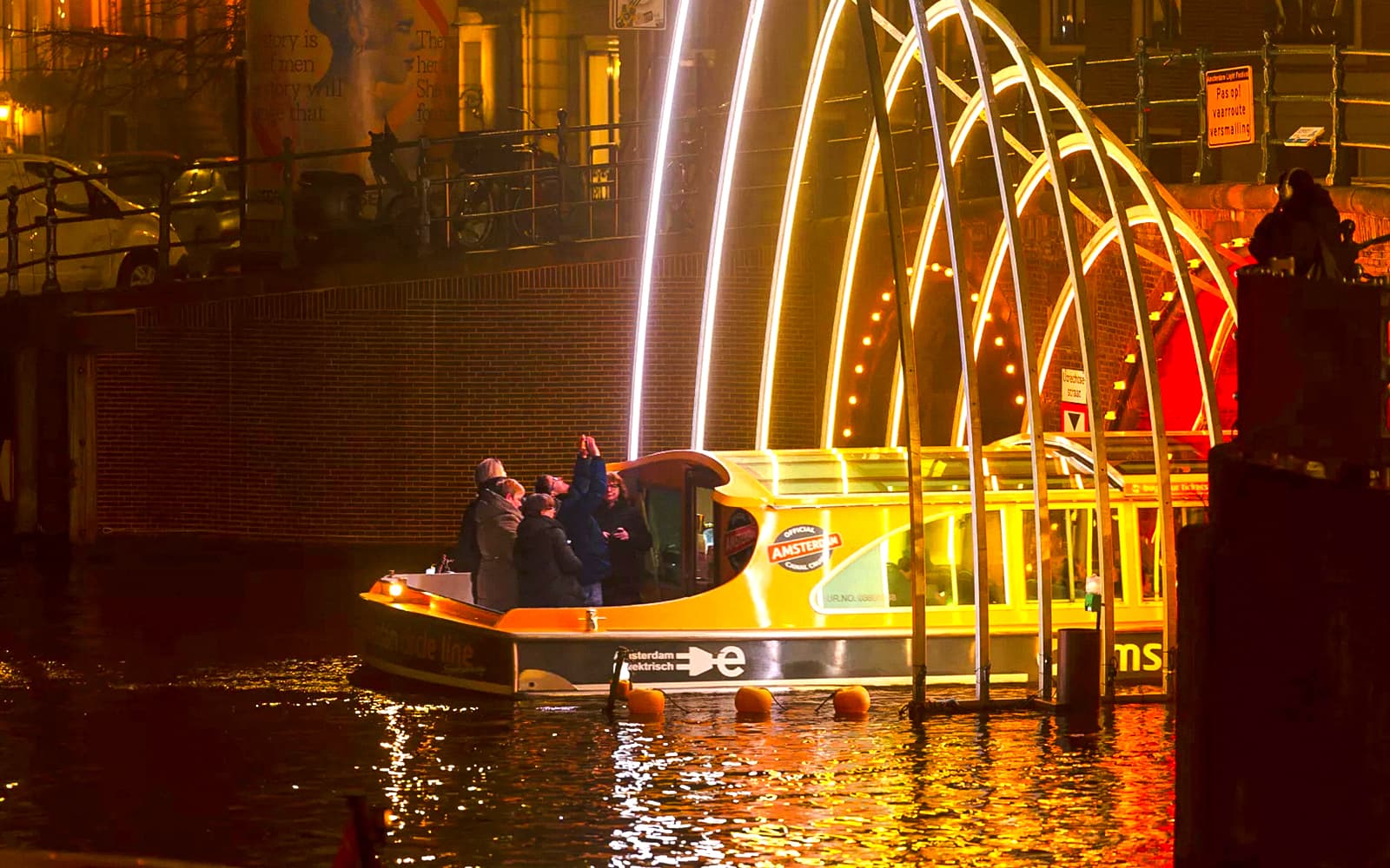 Amsterdam Light Festival: 75-min Traditional Cruise With Optional Unlimited Drinks tickets in Amsterdam - Attractions | TickYourList