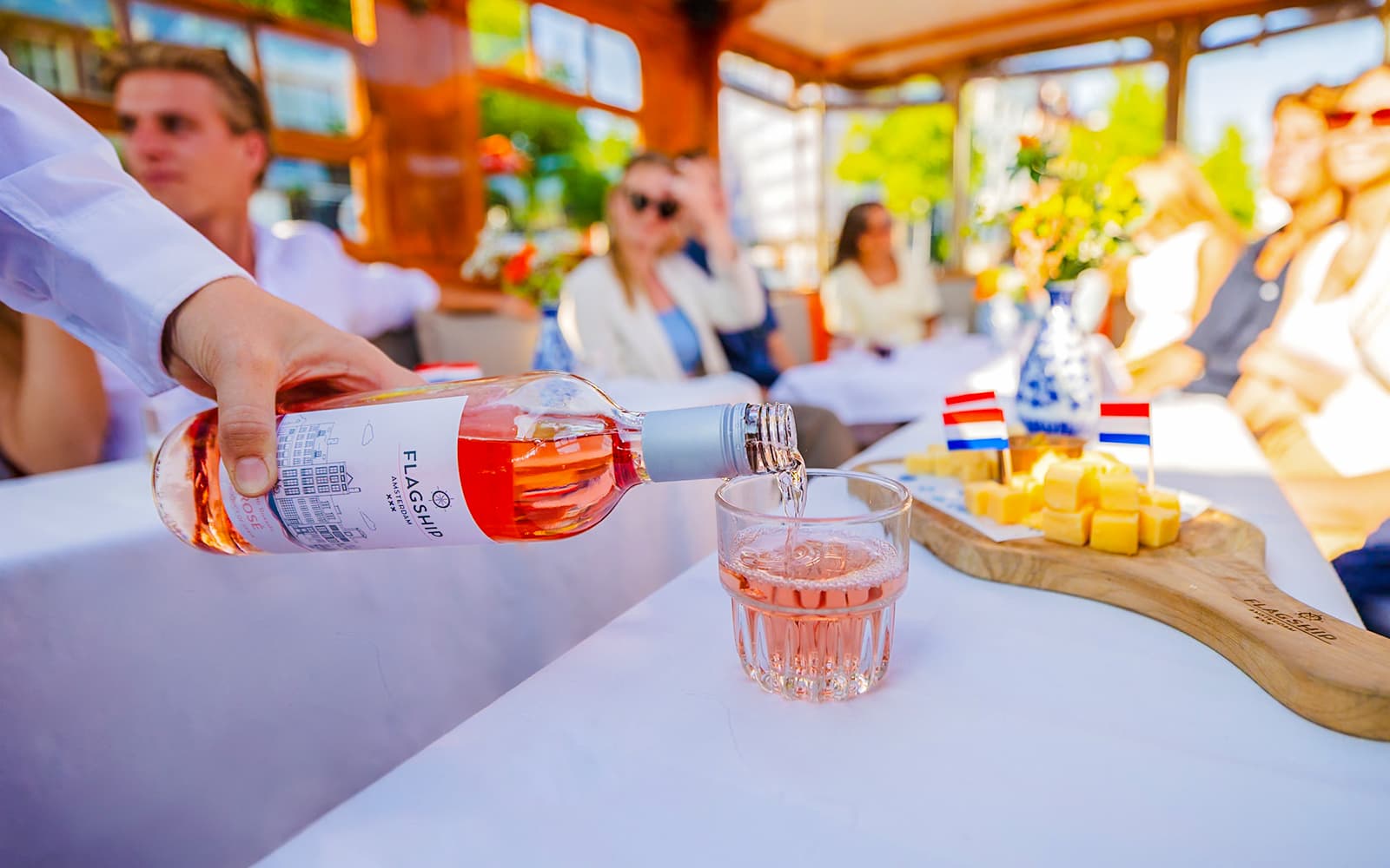 Amsterdam: Luxury Classic Cruise with Unlimited Cheese & Wine tickets in Amsterdam - Attractions | TickYourList