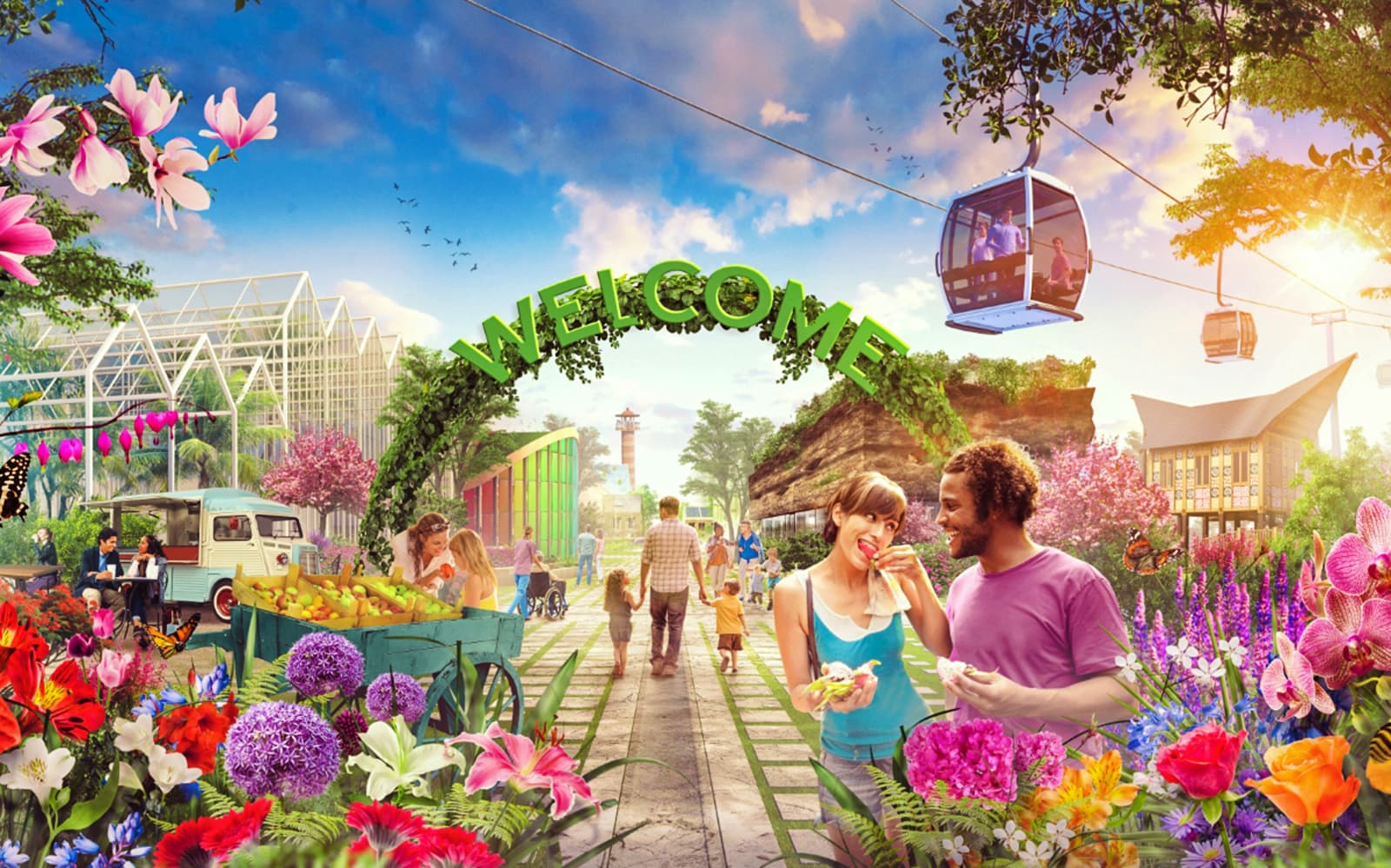 Skip the Line Tickets to Floriade Expo With Return Transfers from Amsterdam