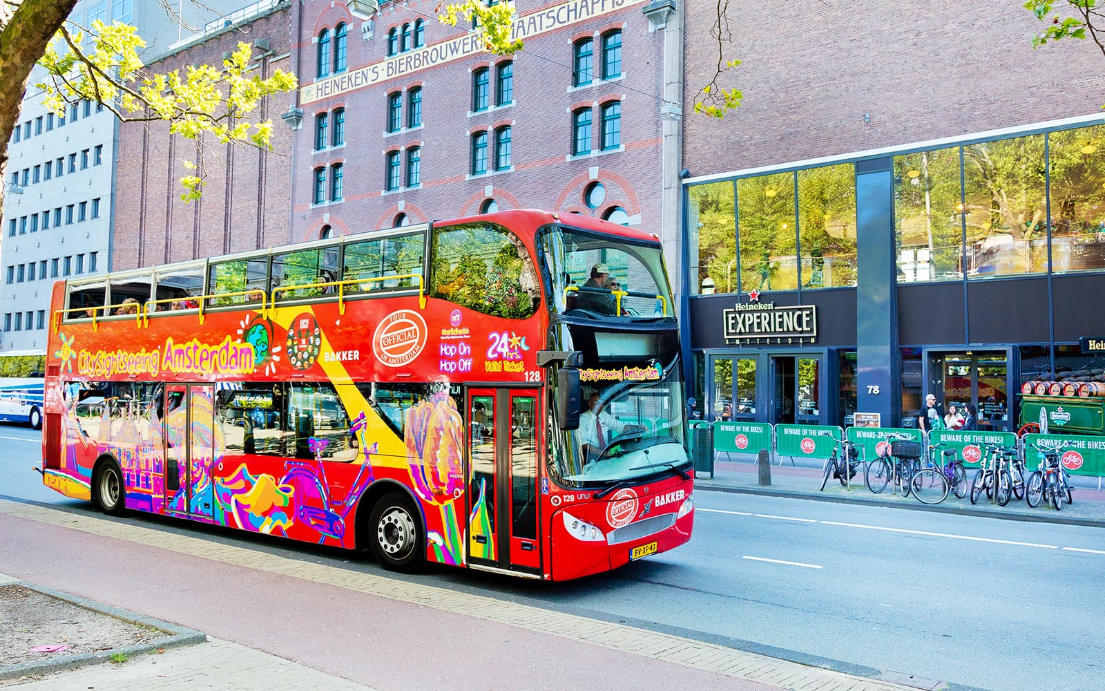 City Sightseeing: Amsterdam Hop-on Hop-off Bus Tour
