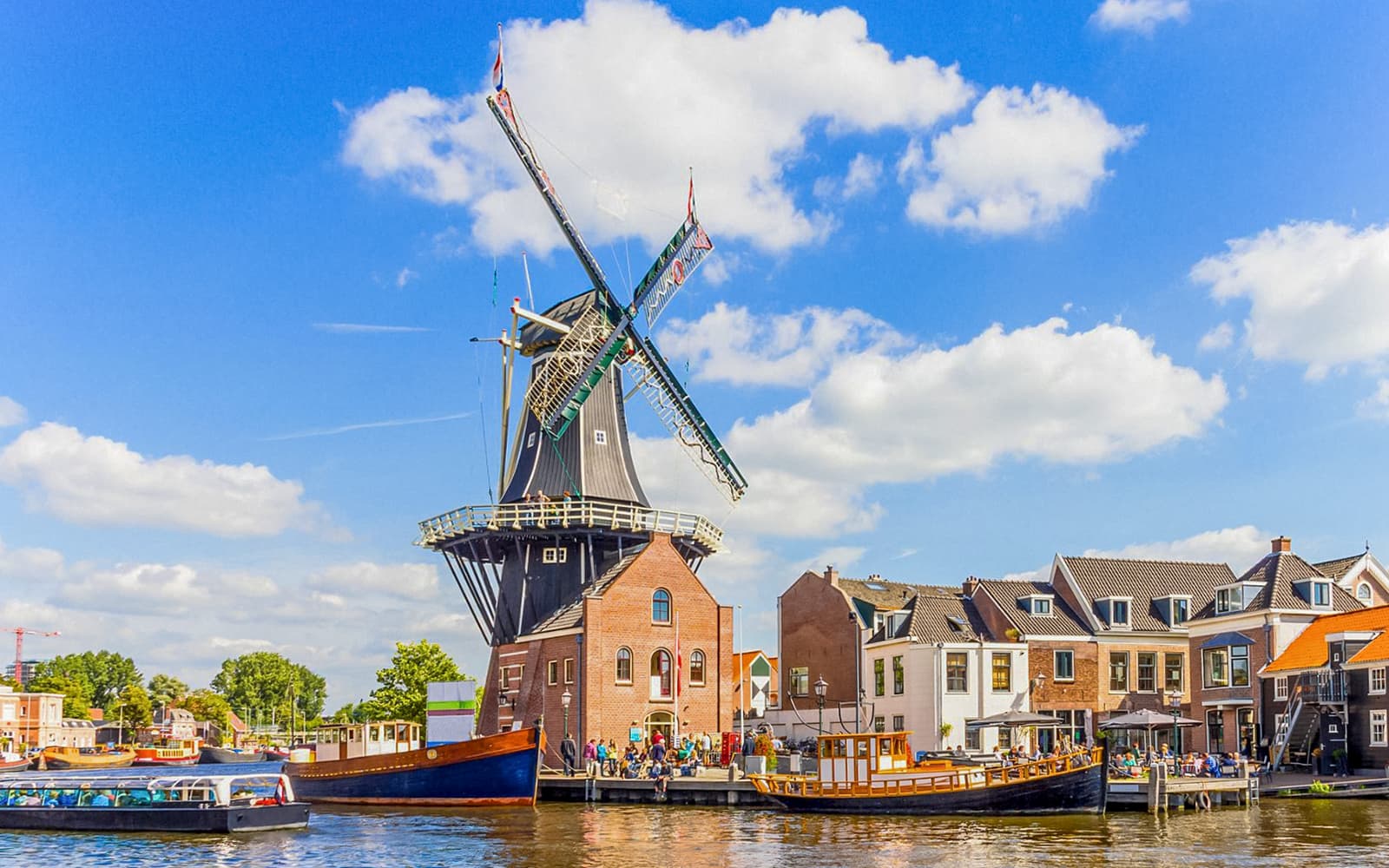 Haarlem City Canal Cruise on Spaarne River