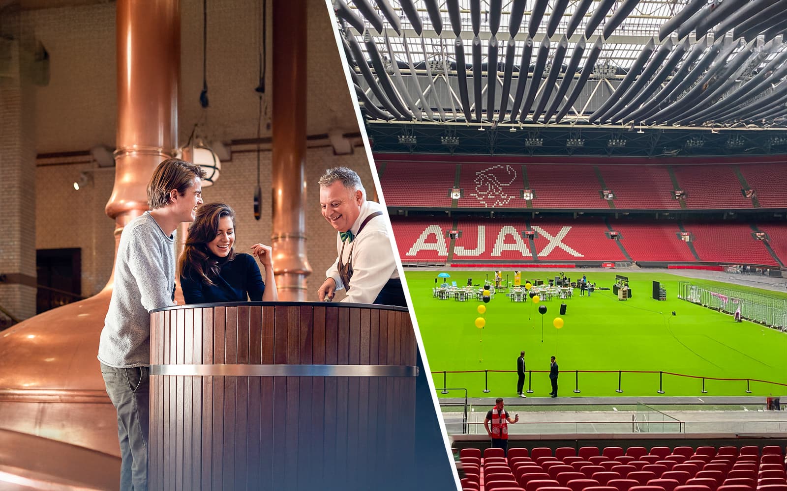 Combo (Save 5%): Johan Cruijff ArenA Classic Tour + Heineken Experience Tickets