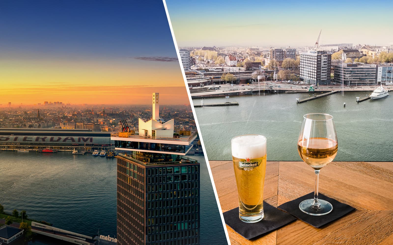 A'DAM Lookout Fast-Track Tickets with 2 Drinks
