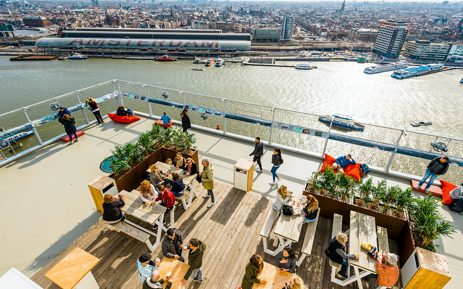 A'DAM Lookout Fast-Track Tickets with 2 Drinks in Amsterdam - Highlights | TickYourList