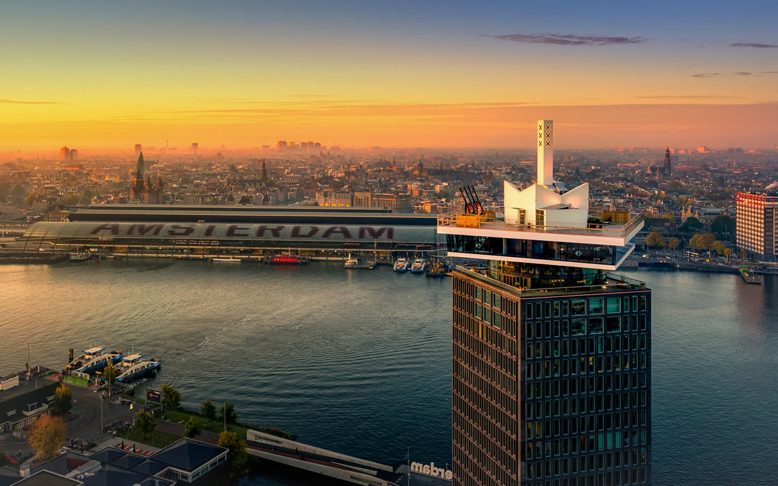 A'DAM Lookout Tickets + Meal at Madam Skybar & Restaurant in Amsterdam - Attractions | TickYourList