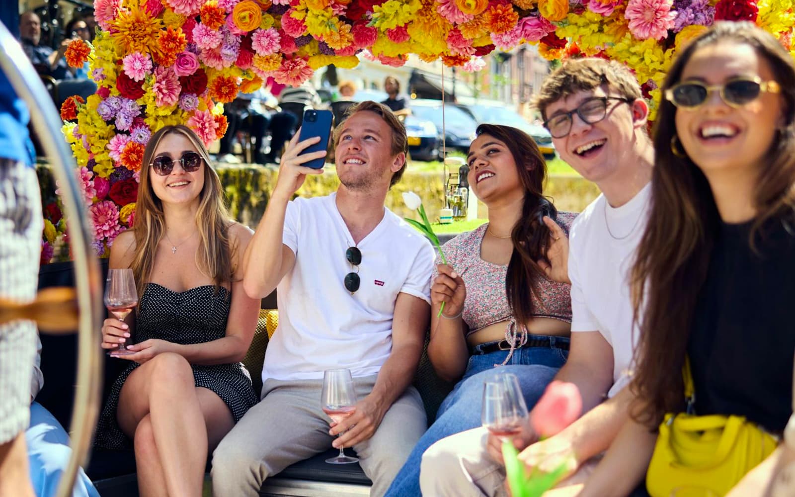Amsterdam: Exclusive Flower or Tulip Experience on a Luxury Open Boat tickets in Amsterdam - Highlights | TickYourList