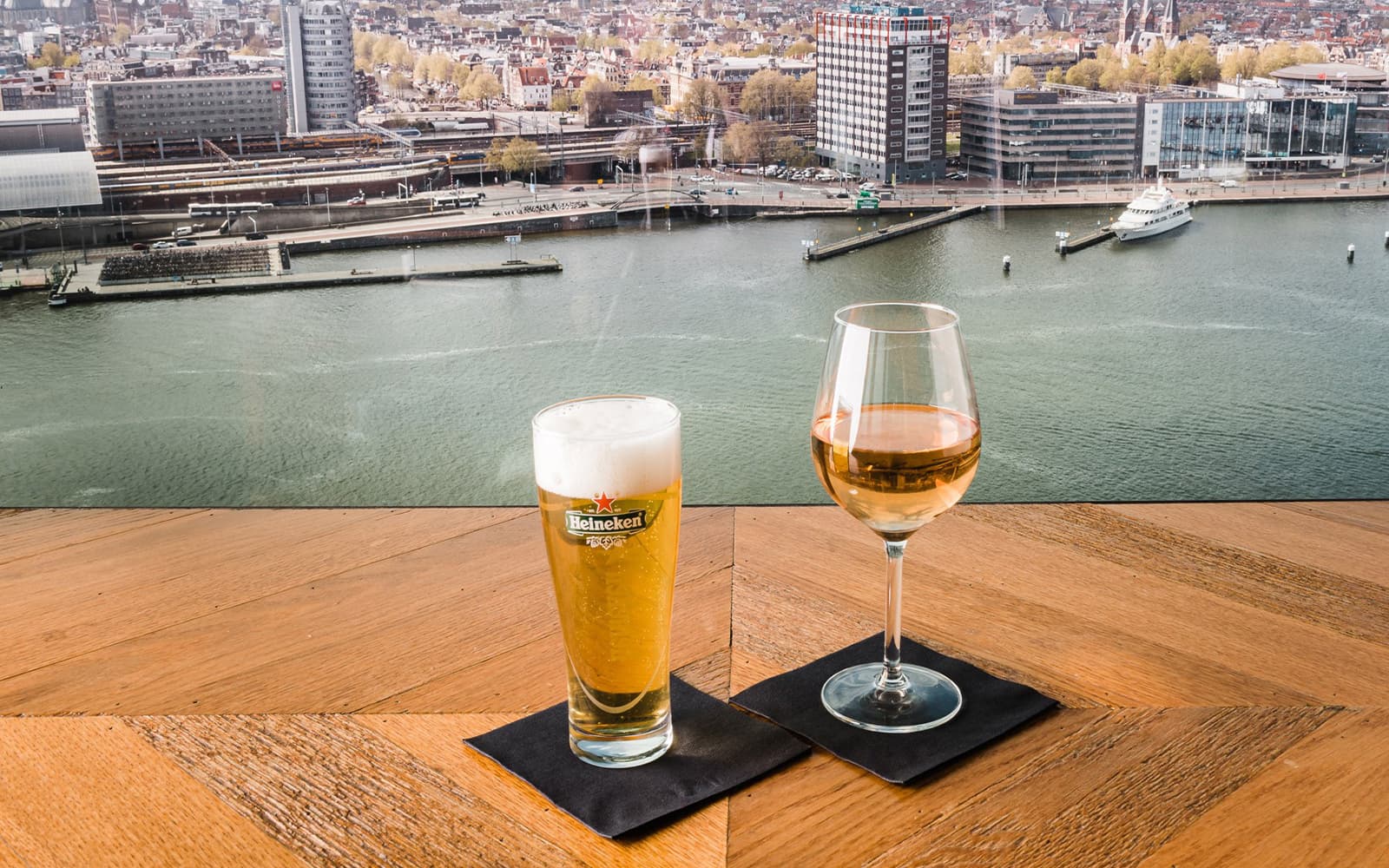 Combo (Save 9%): A'DAM Lookout Tickets with 2 Drinks + Amsterdam Canal Cruise in Amsterdam - Attractions | TickYourList
