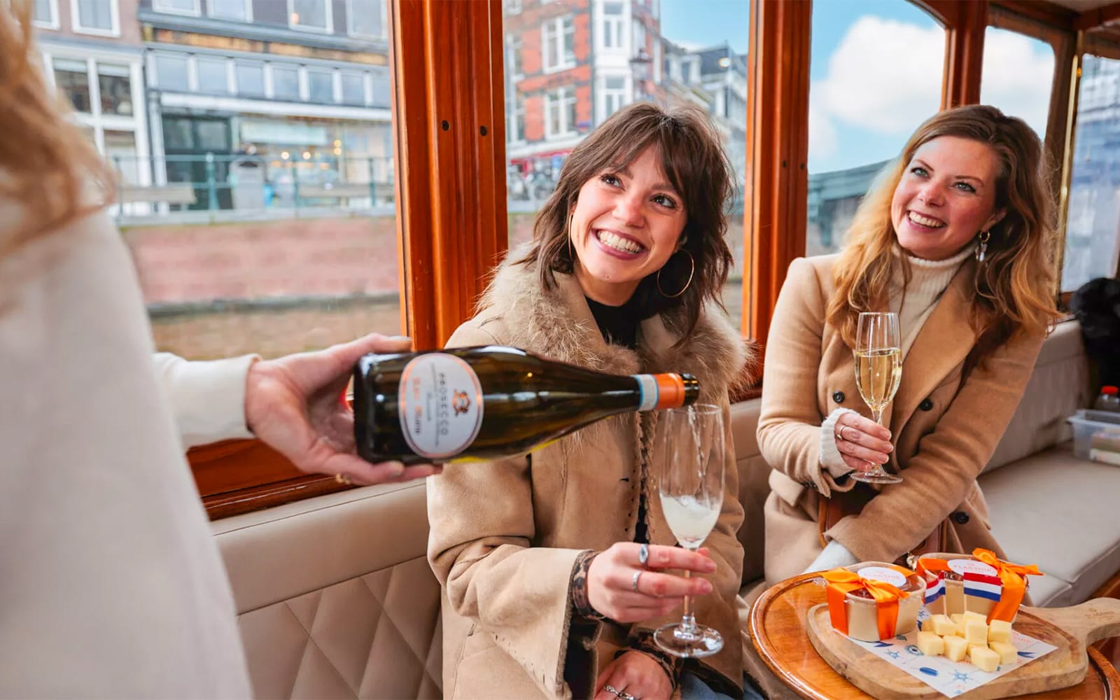 Amsterdam: Luxury Romantic Cruise with Bubbles & Bites tickets in Amsterdam - Attractions | TickYourList