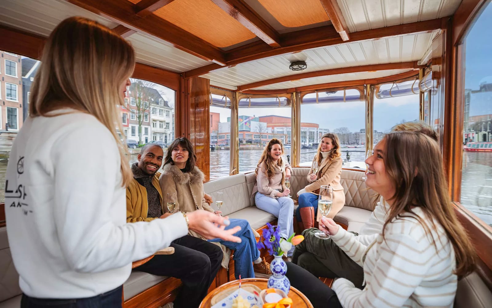 Amsterdam: Luxury Romantic Cruise with Bubbles & Bites tickets in Amsterdam - Activities | TickYourList