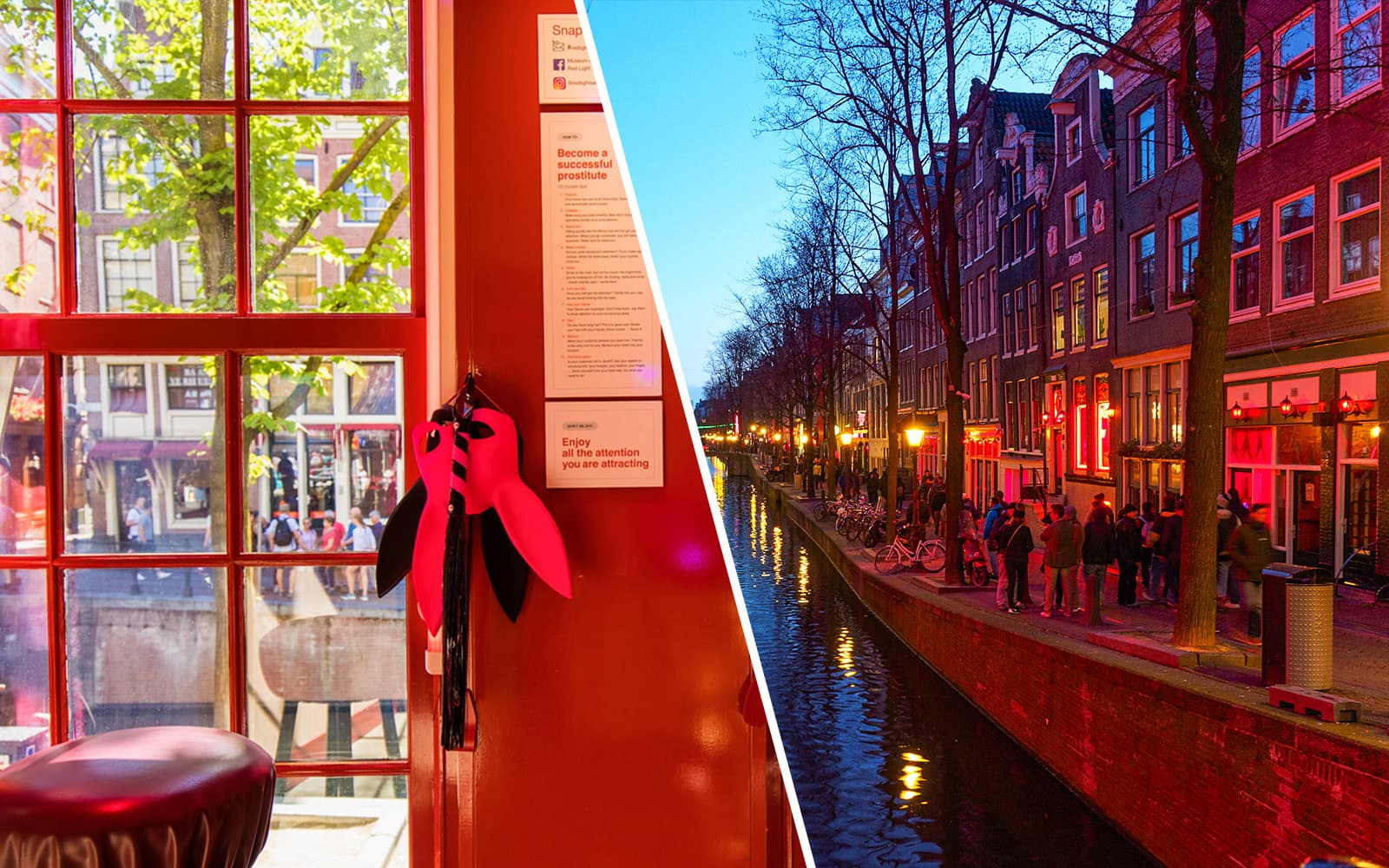 Combo (Save 5%): Red Light Secrets Museum tickets + Audio tour of the Red Light District experience in Amsterdam | TickYourList