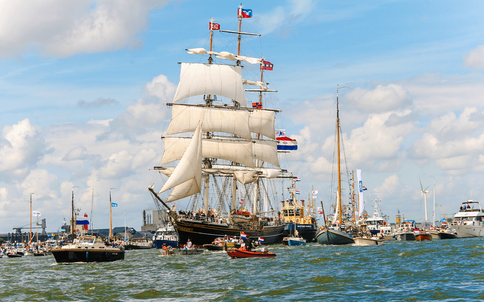 1-Hour SAIL Amsterdam Luxury Open Boat Cruise with a Drink tickets in Amsterdam - Activities | TickYourList