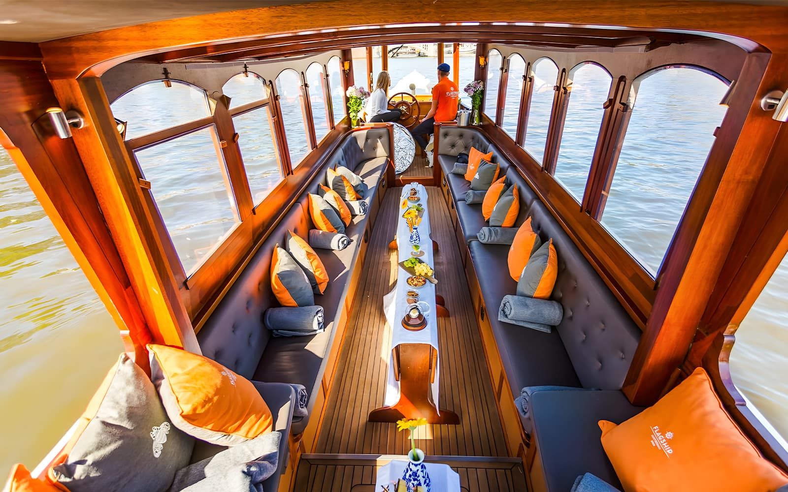 1-Hour SAIL Amsterdam Classic Saloon Boat Cruise tickets in Amsterdam - Activities | TickYourList
