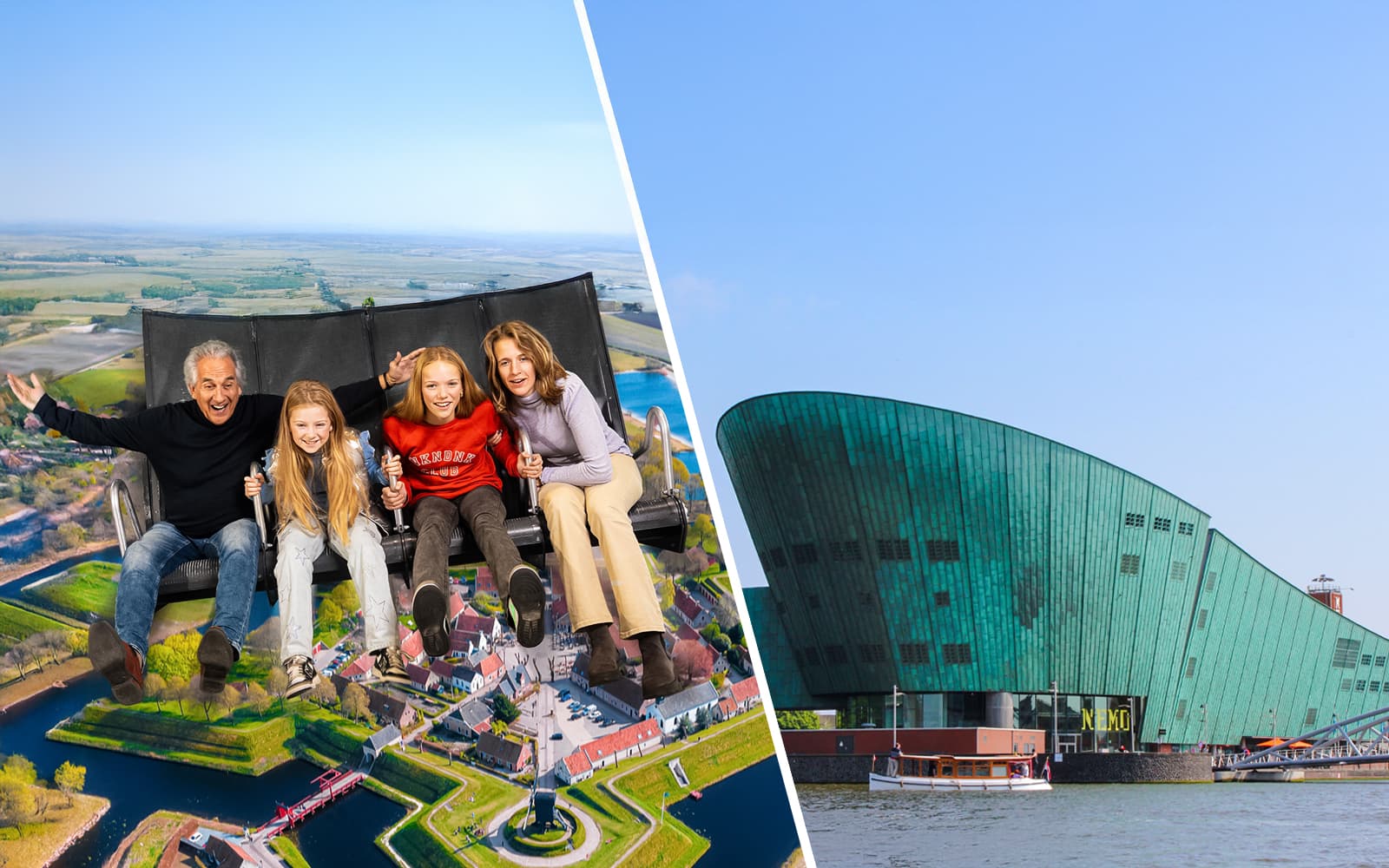 Combo (Save 5%): This is Holland + NEMO Science Museum Tickets experience in Amsterdam | TickYourList