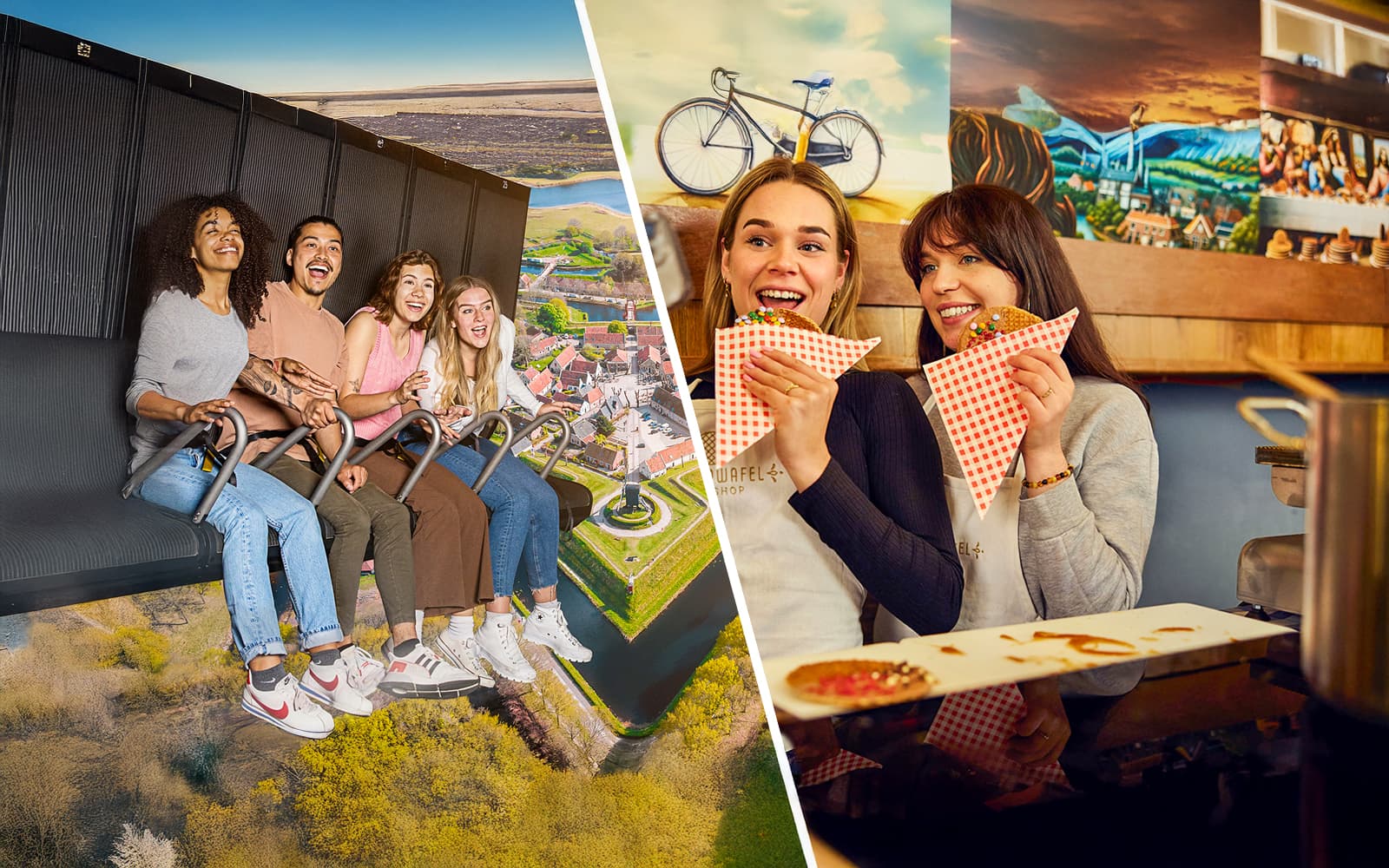 Combo (Save 5%): This is Holland Tickets + Traditional Dutch Syrup Waffle-Making Workshop