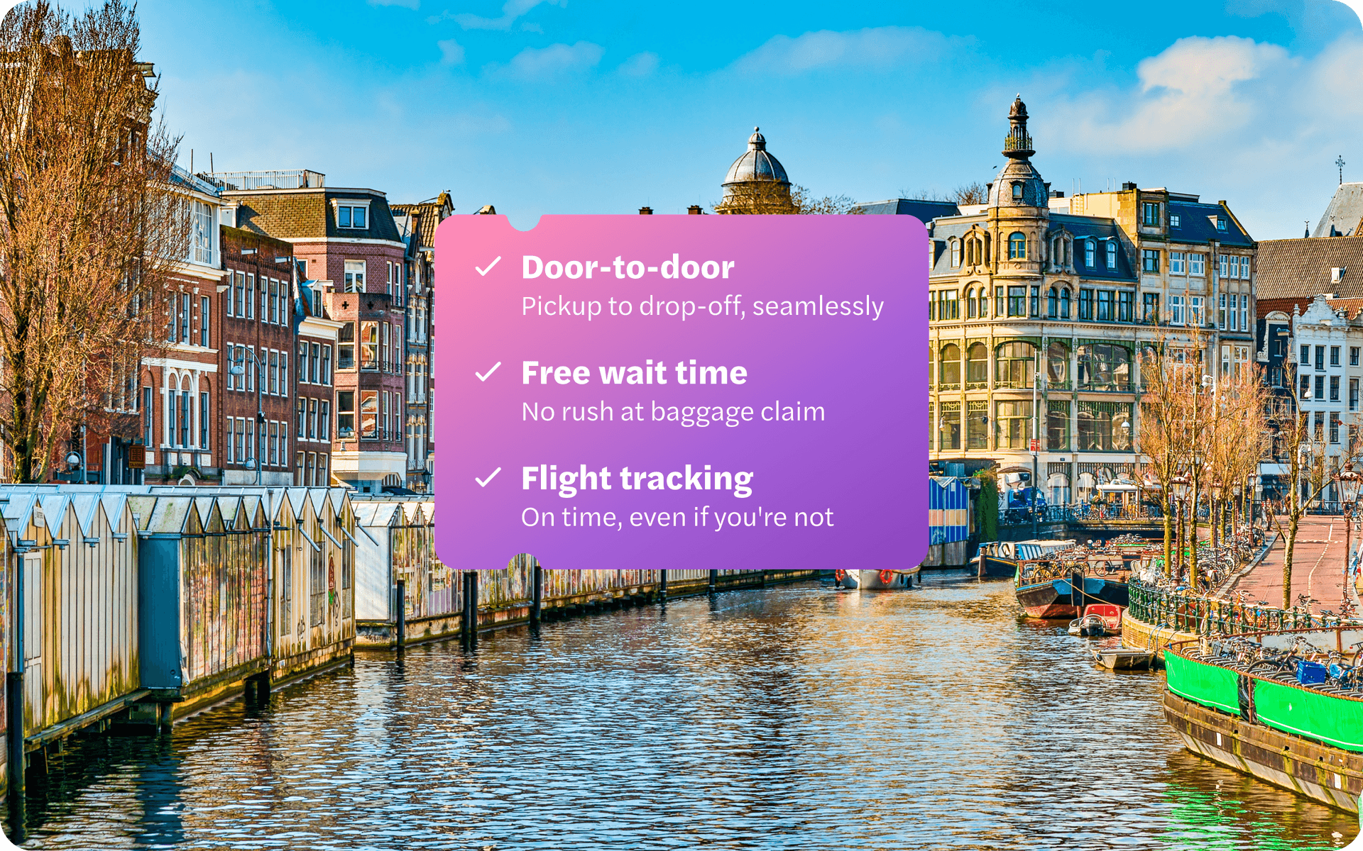 Amsterdam International Airport Private Transfer tickets in Amsterdam - Book Now | TickYourList