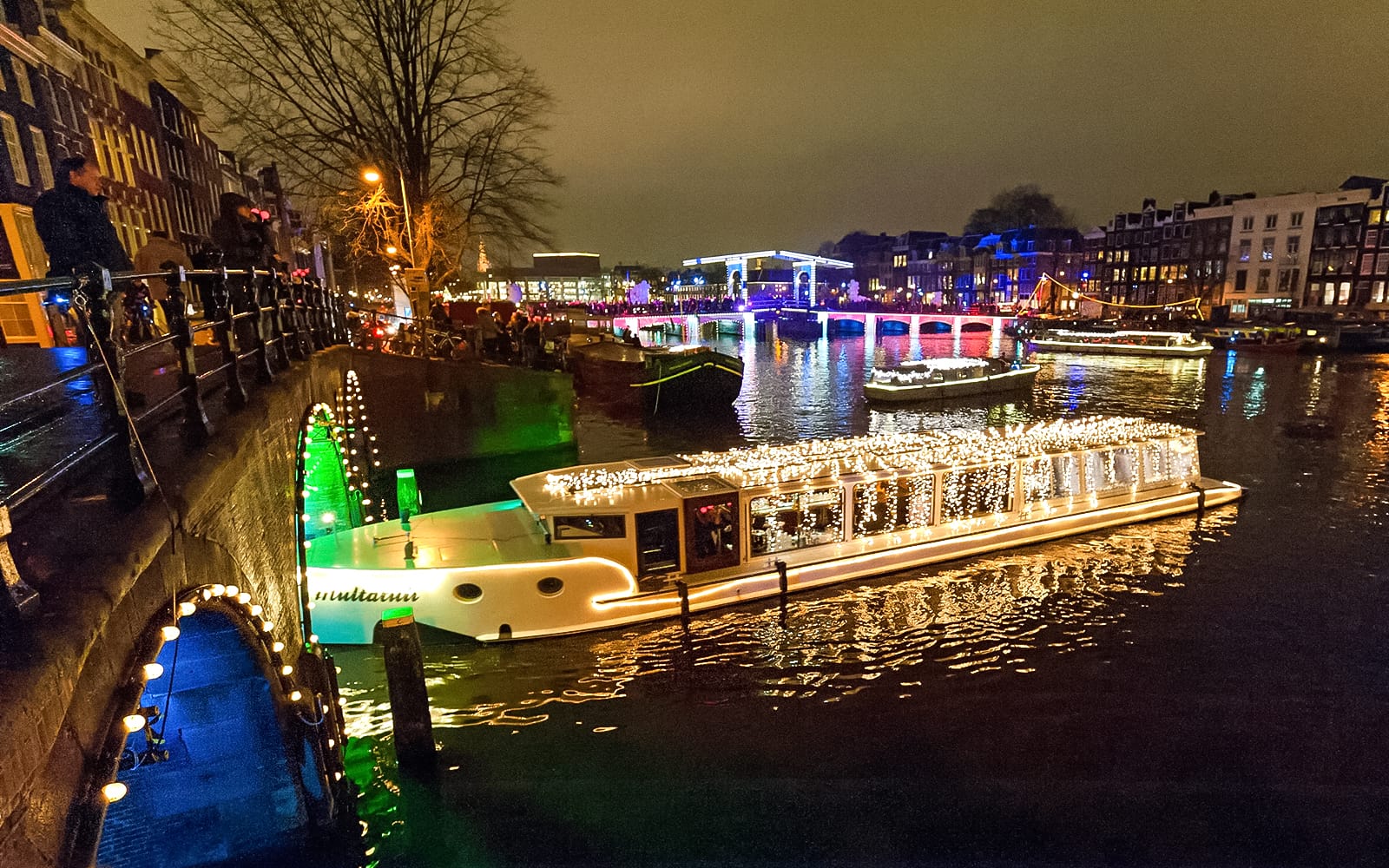 Amsterdam Light Festival: 90-min Extended Luxury Cruise with Optional Drinks tickets in Amsterdam - Attractions | TickYourList