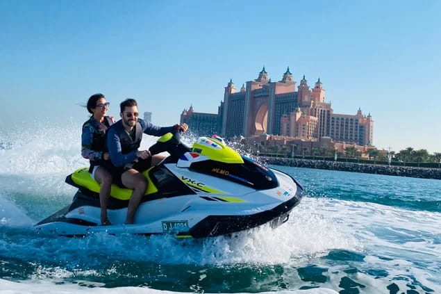 Exciting jet ski adventure near Burj Al Arab, Dubai