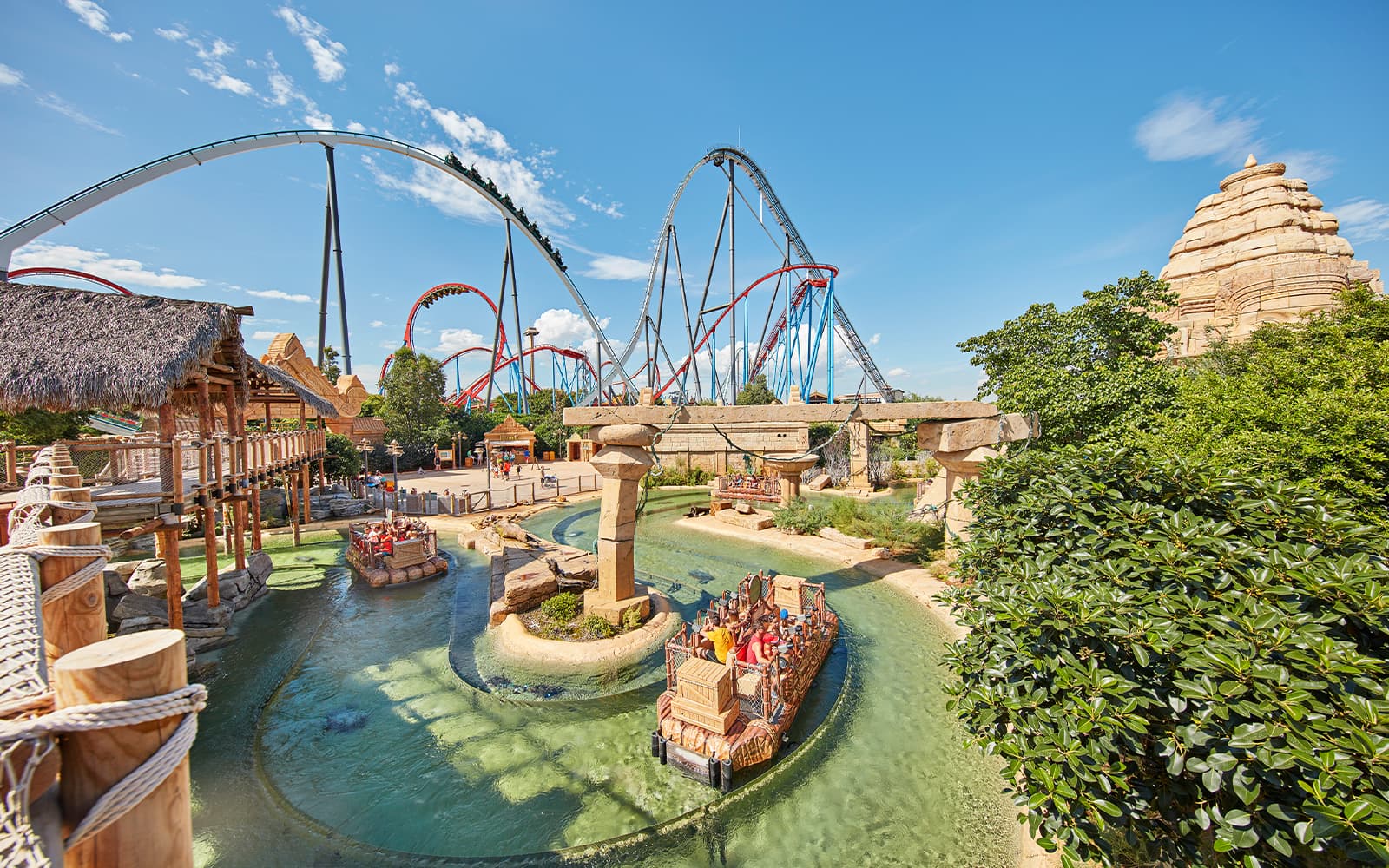 3-Day Pass: PortAventura Park + Ferrari Land + Caribe Aquatic Park tickets in Barcelona - Highlights | TickYourList