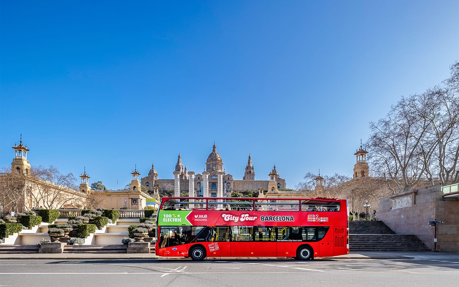 Barcelona City Tour: Hop-on Hop-off Bus Tour with Optional Eco Catamaran Cruise tickets in Barcelona - Attractions | TickYourList