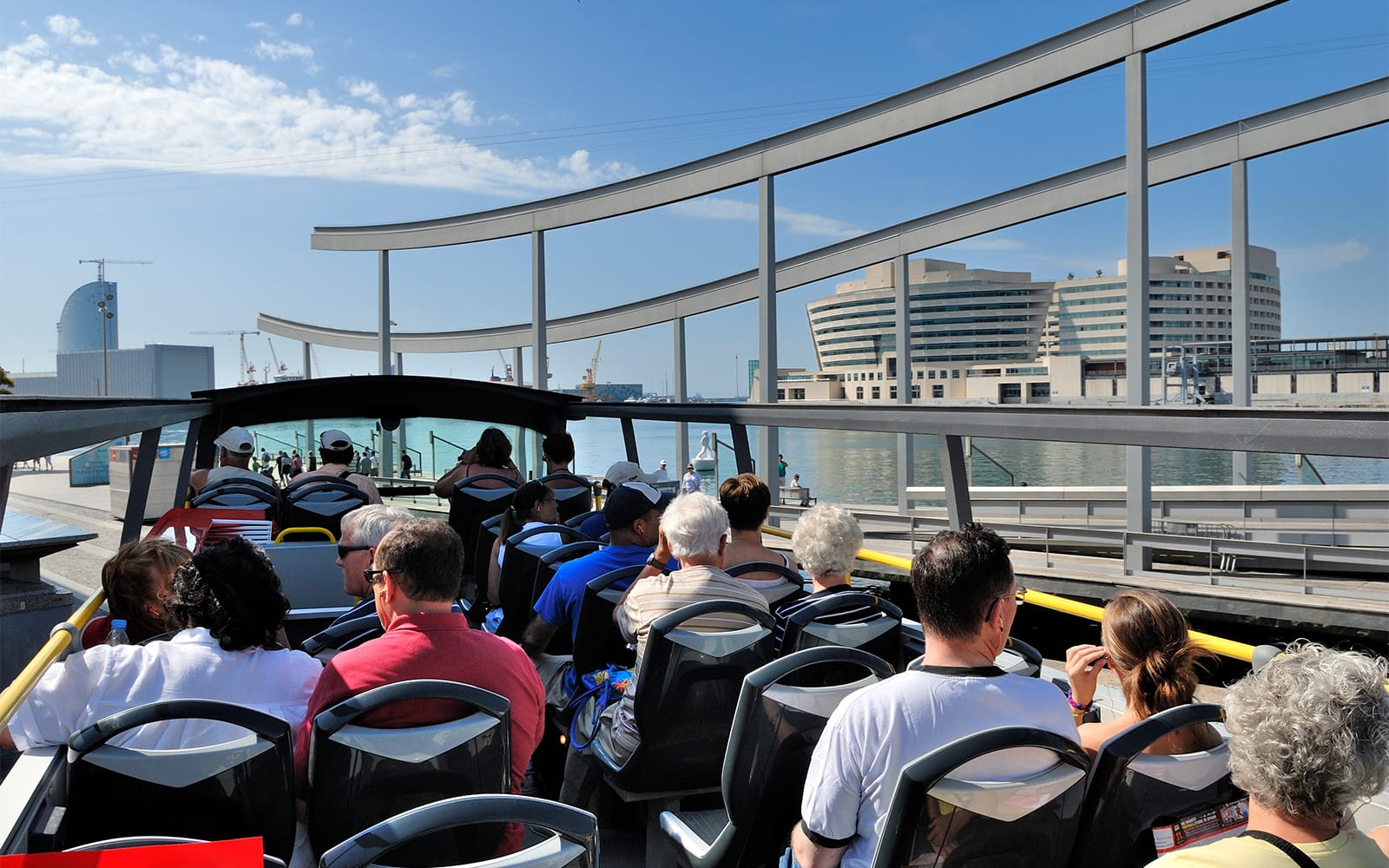 Barcelona City Tour: Hop-on Hop-off Bus Tour with Optional Eco Catamaran Cruise tickets in Barcelona - Highlights | TickYourList