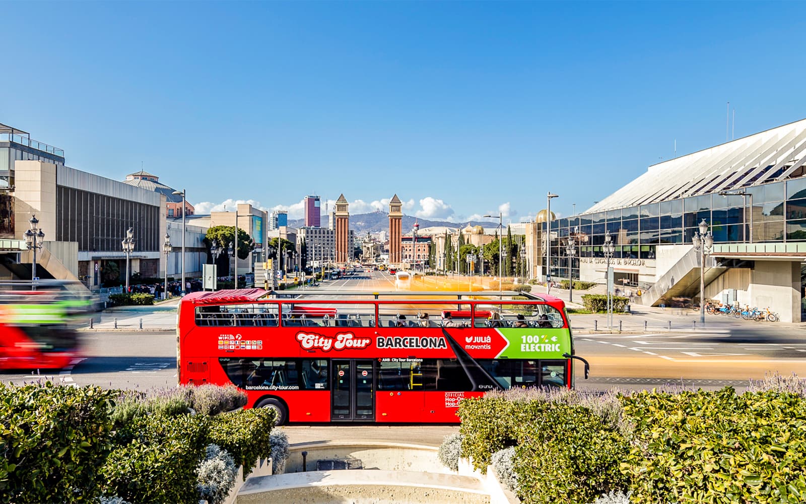 Barcelona City Tour: Hop-on Hop-off Bus Tour with Optional Eco Catamaran Cruise tickets in Barcelona - Features | TickYourList