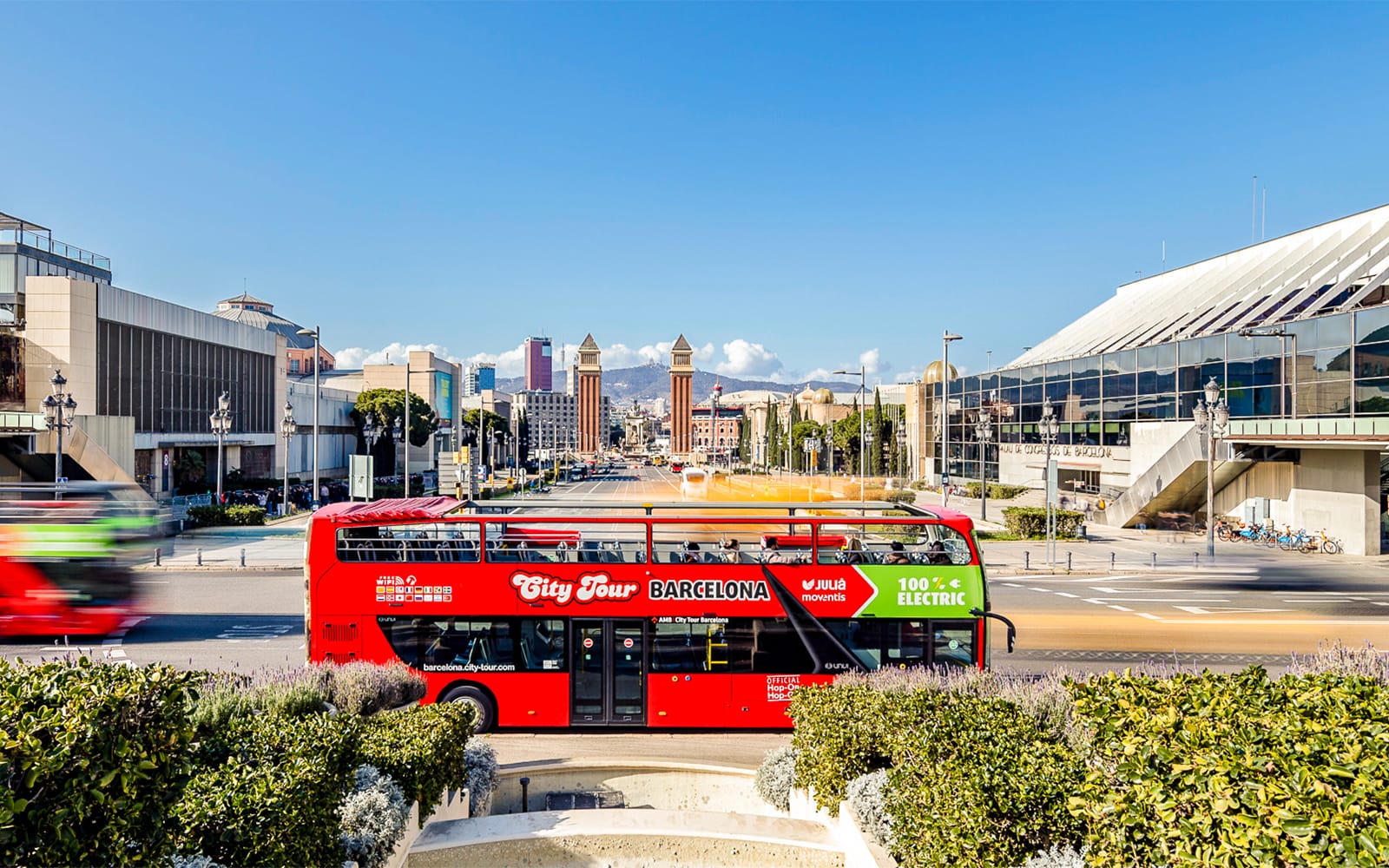Barcelona City Tour: Hop-on Hop-off Bus Tour with Optional Eco Catamaran Cruise tickets in Barcelona - Features | TickYourList