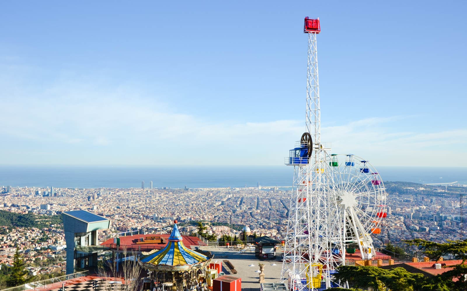 Tibidabo Amusement Park Entry Tickets