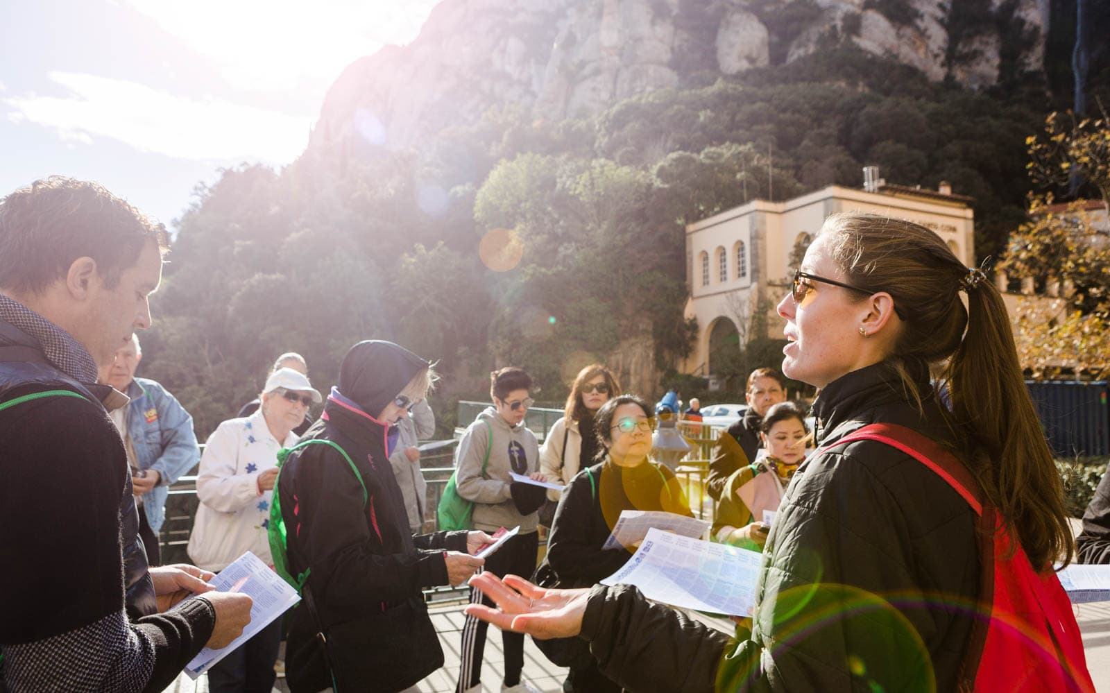TotMontserrat Card: Train from Barcelona, Cog-Wheel, Self-Guided Tour & Lunch Buffet