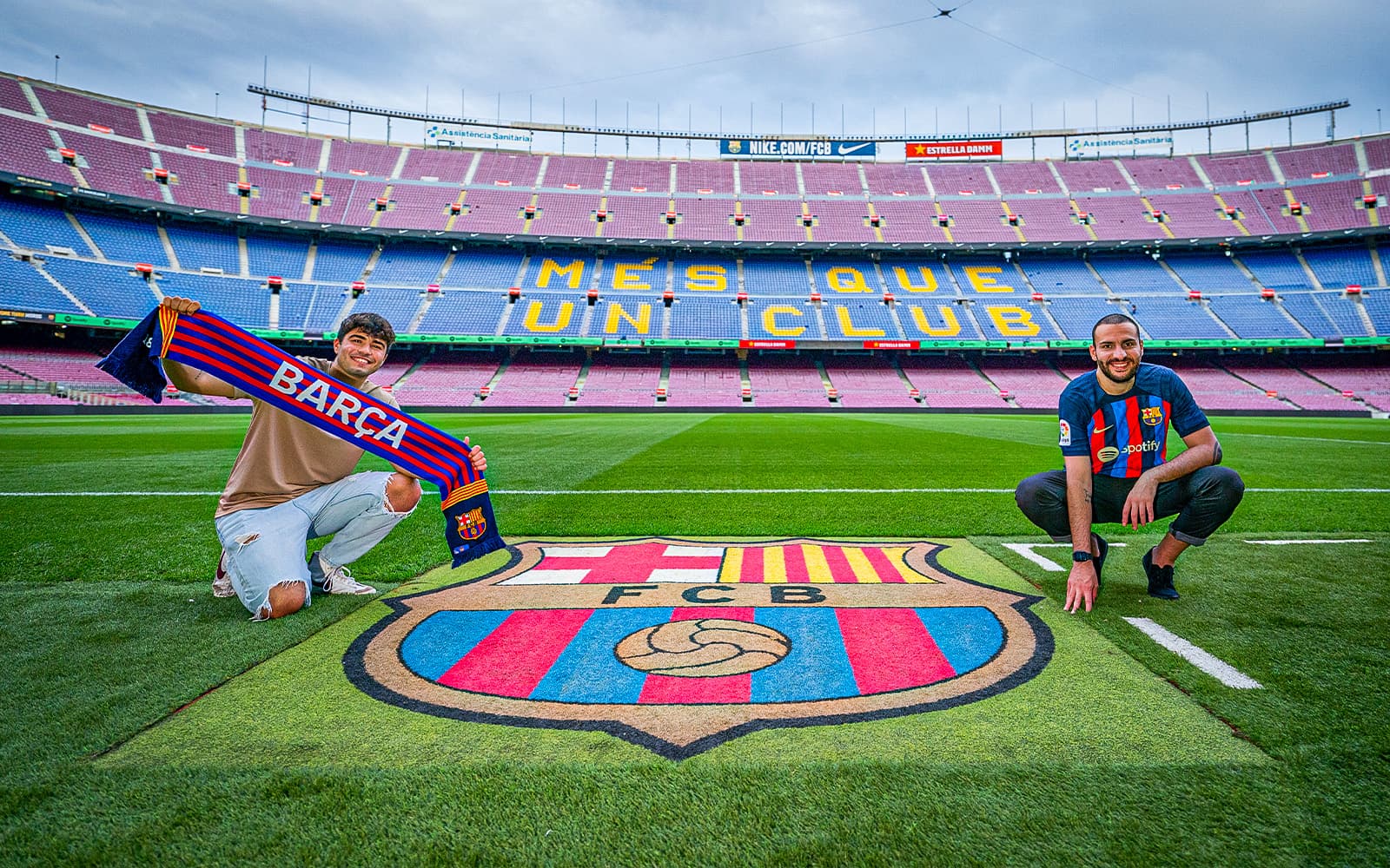 Spotify Camp Nou Barça Museum Players Experience Tour