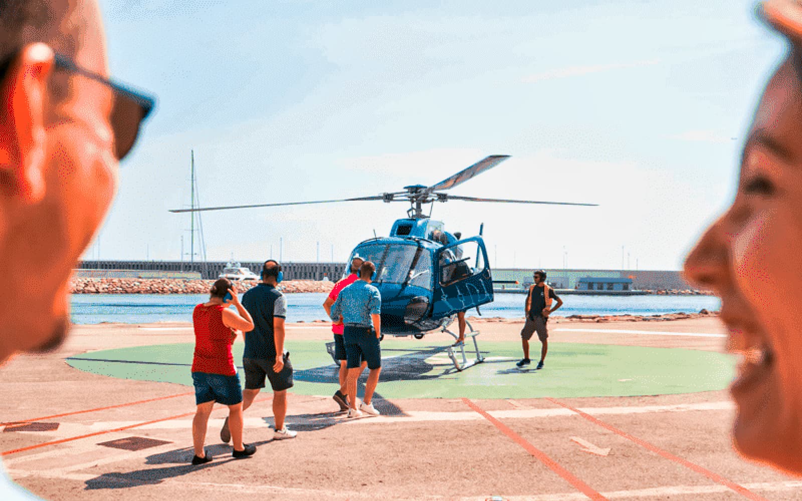 6 Mins Helicopter Flight over Barcelona's Coastline