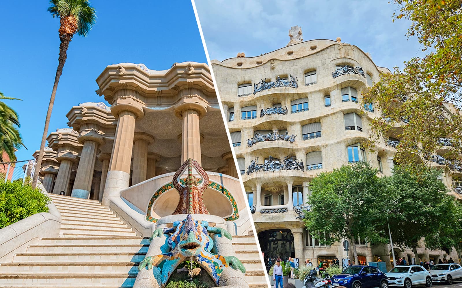 Combo (Save 5%): Park Güell + La Pedrera-Casa Milà Skip-the-Line Tickets