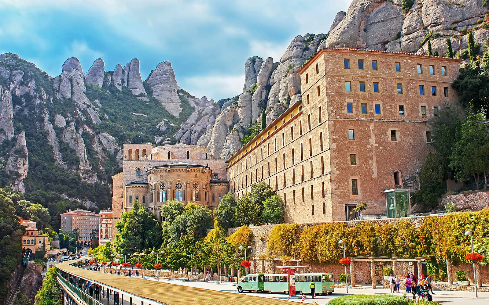 From Barcelona: Montserrat Monastery & Black Madonna With Train Tickets & Audio Guide in Barcelona - Activities | TickYourList