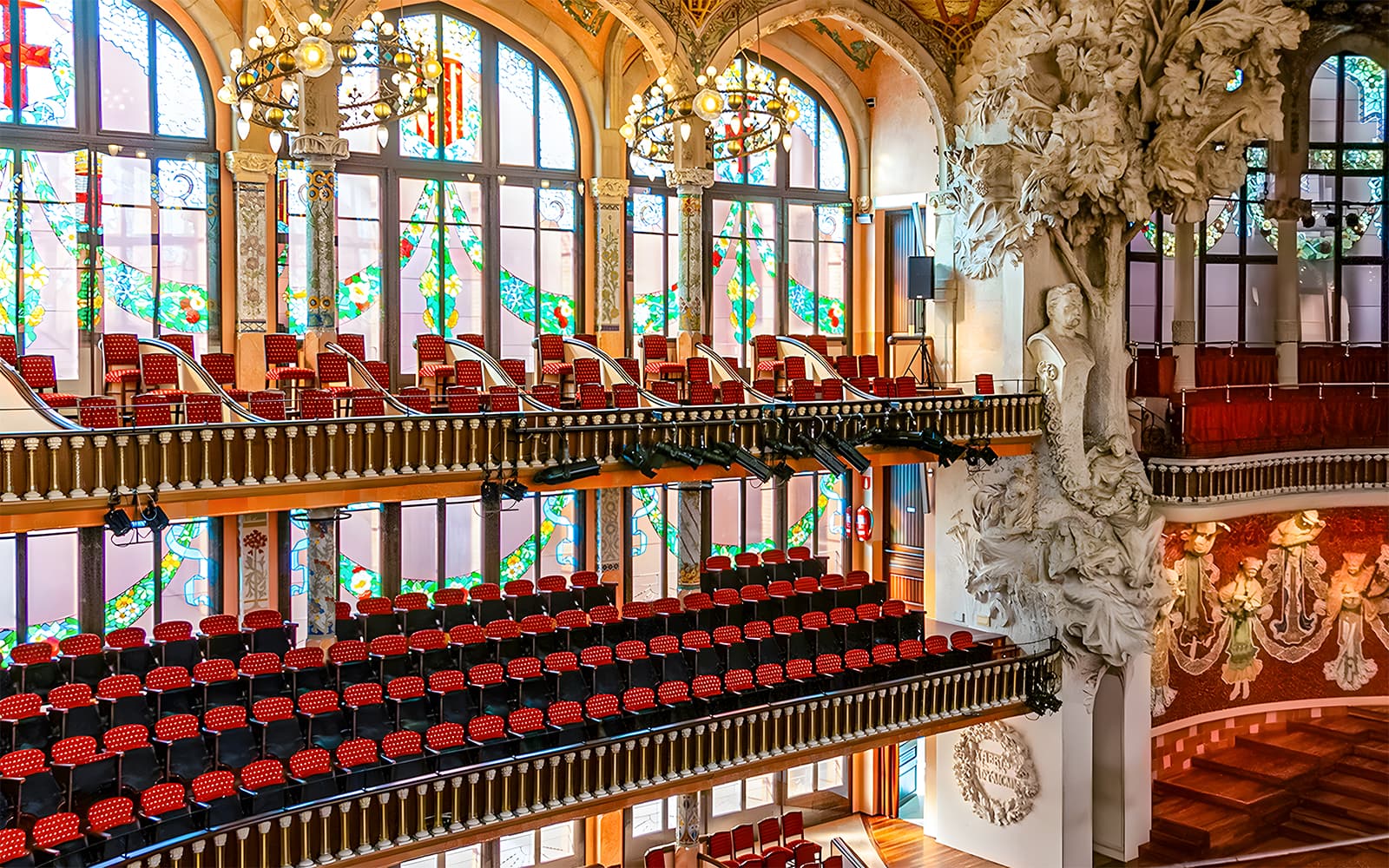 Palau de la Música Catalana Tickets with Audio Guide in Barcelona - Activities | TickYourList