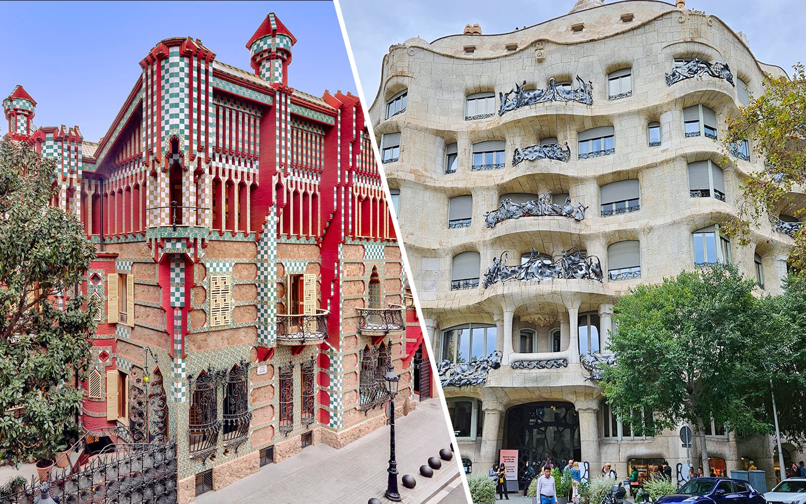 Combo: Casa Vicens + Casa Mila La Pedrera Tickets