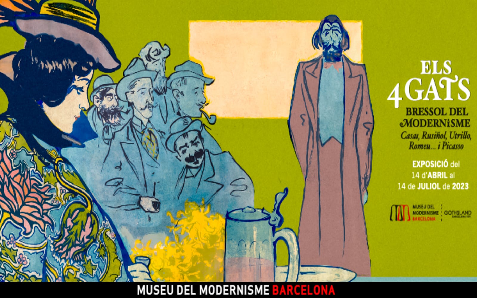 Tickets to The 4 Cats Modernism Museum Barcelona experience in Barcelona | TickYourList