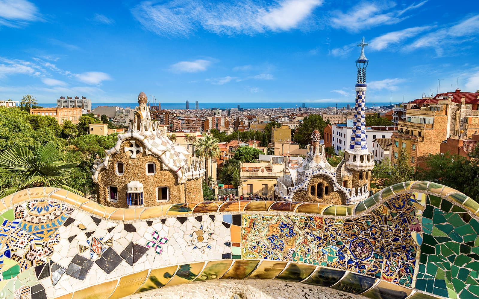 Combo (Save 4%): Park Güell Tickets with Audio Guide + Aerobus Transfers from Barcelona Airport to/from Plaça Catalunya in Barcelona - Activities | TickYourList
