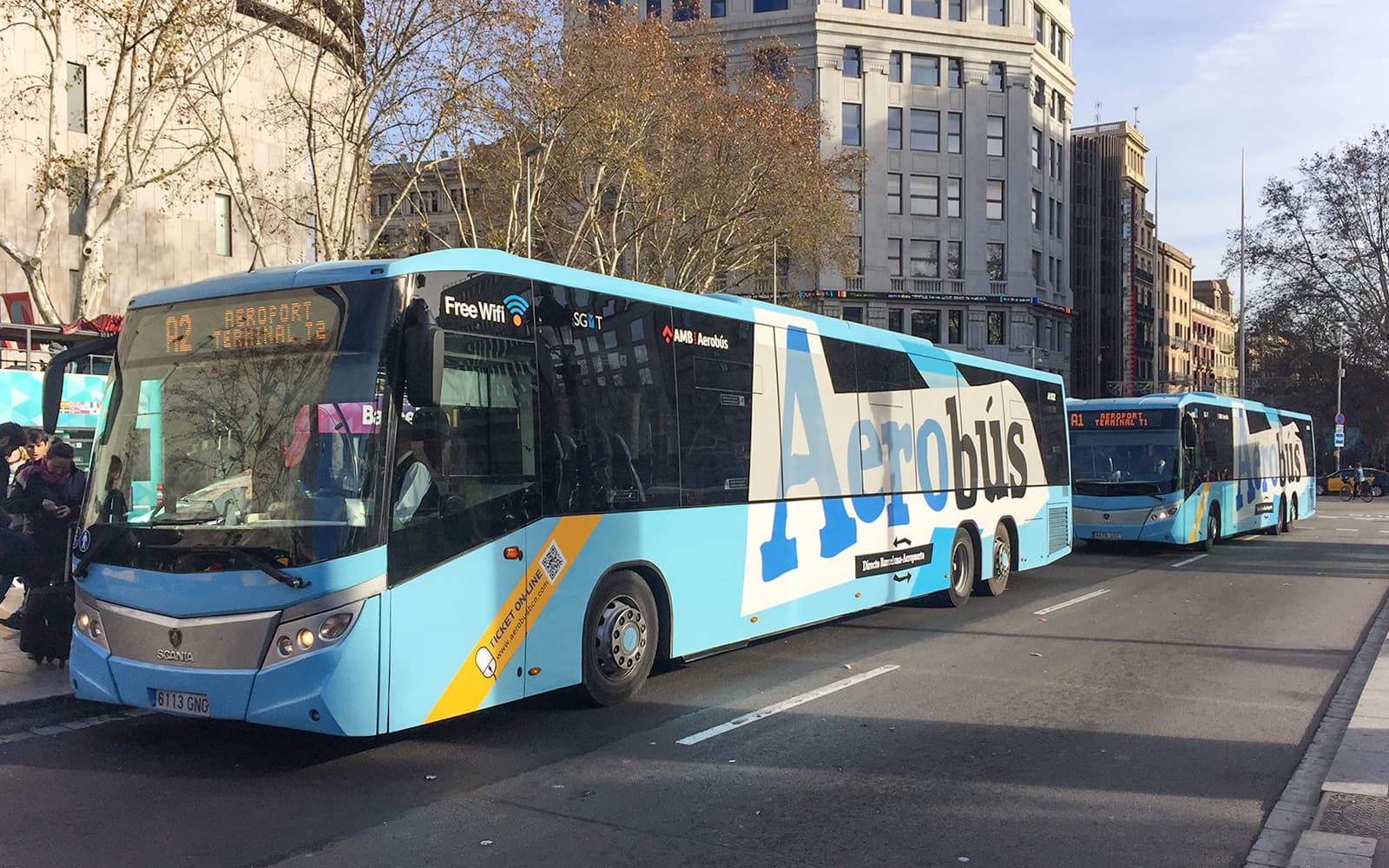 Combo (Save 4%): Park Güell Tickets with Audio Guide + Aerobus Transfers from Barcelona Airport to/from Plaça Catalunya in Barcelona - Highlights | TickYourList