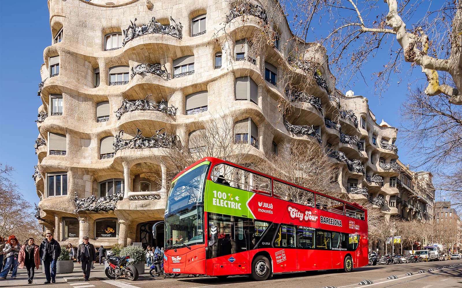 Combo (Save 15%): Park Güell Tickets + Barcelona Hop-on Hop-off Bus Tour in Barcelona - Features | TickYourList
