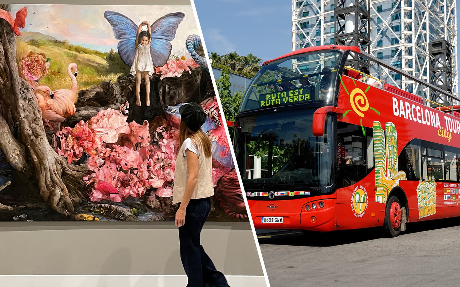 Combo (Save 20%): Moco Museum Barcelona Tickets + Barcelona Hop-on Hop-off Bus Tour