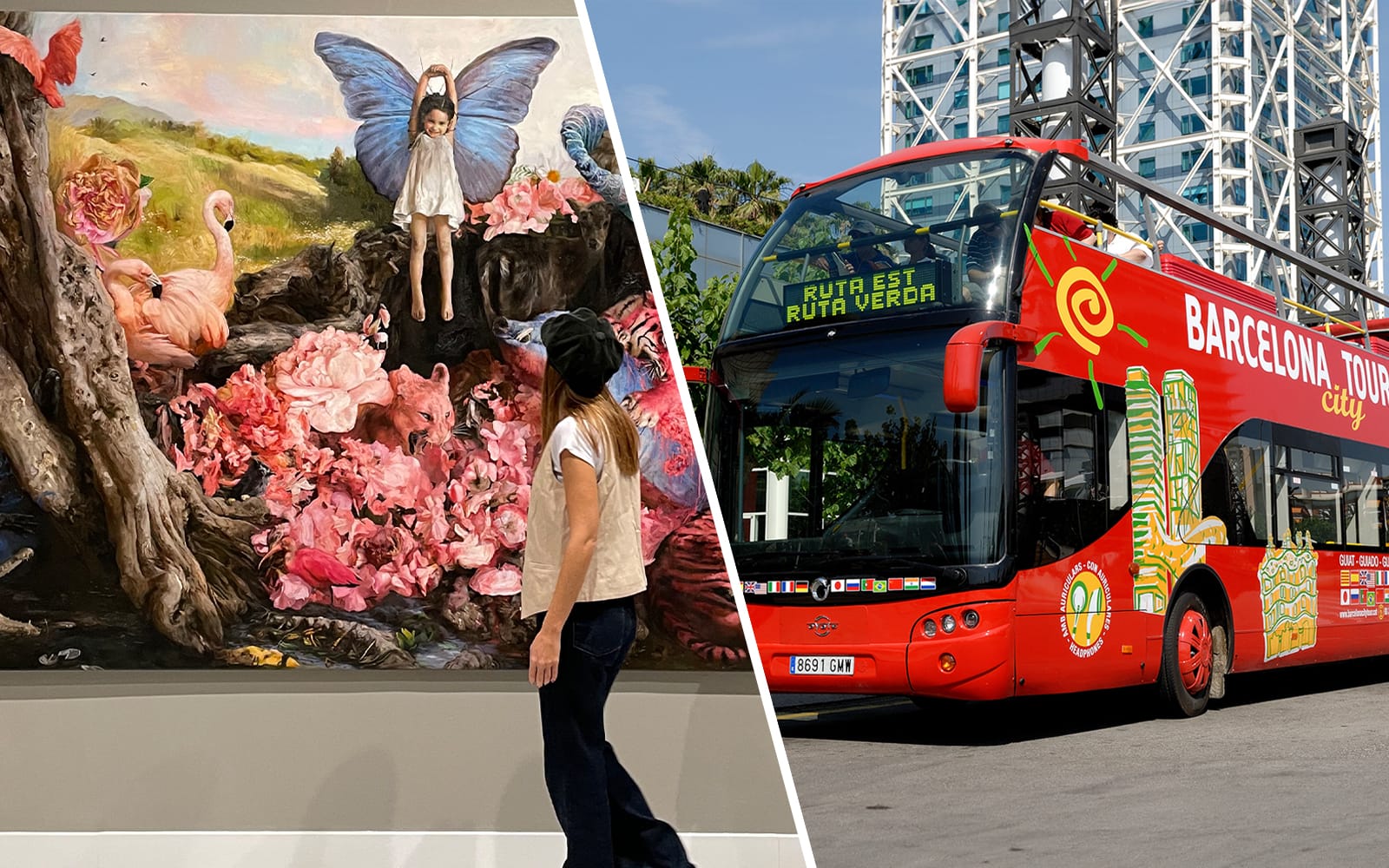 Combo (Save 20%): Moco Museum Barcelona Tickets + Barcelona Hop-on Hop-off Bus Tour