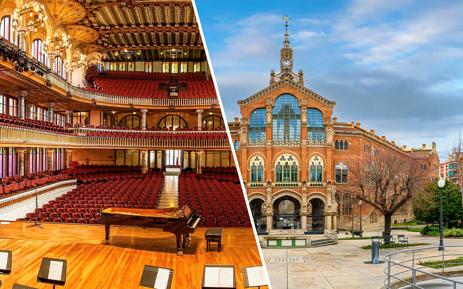 Combo: Palau de la Música Catalana + Sant Pau Art Nouveau Site Tickets experience in Barcelona | TickYourList