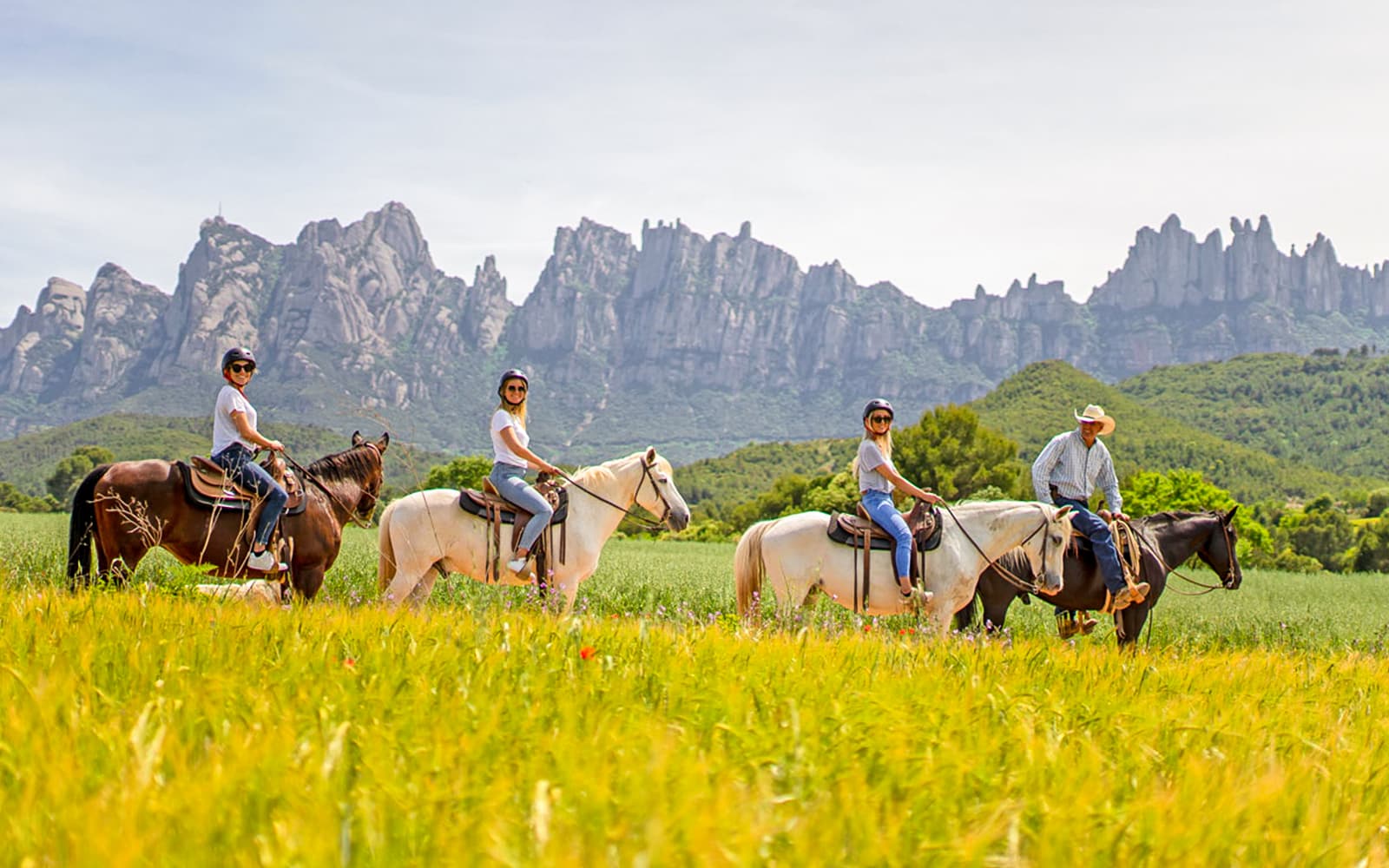 From Barcelona: Montserrat Day Trip & Horseback Riding